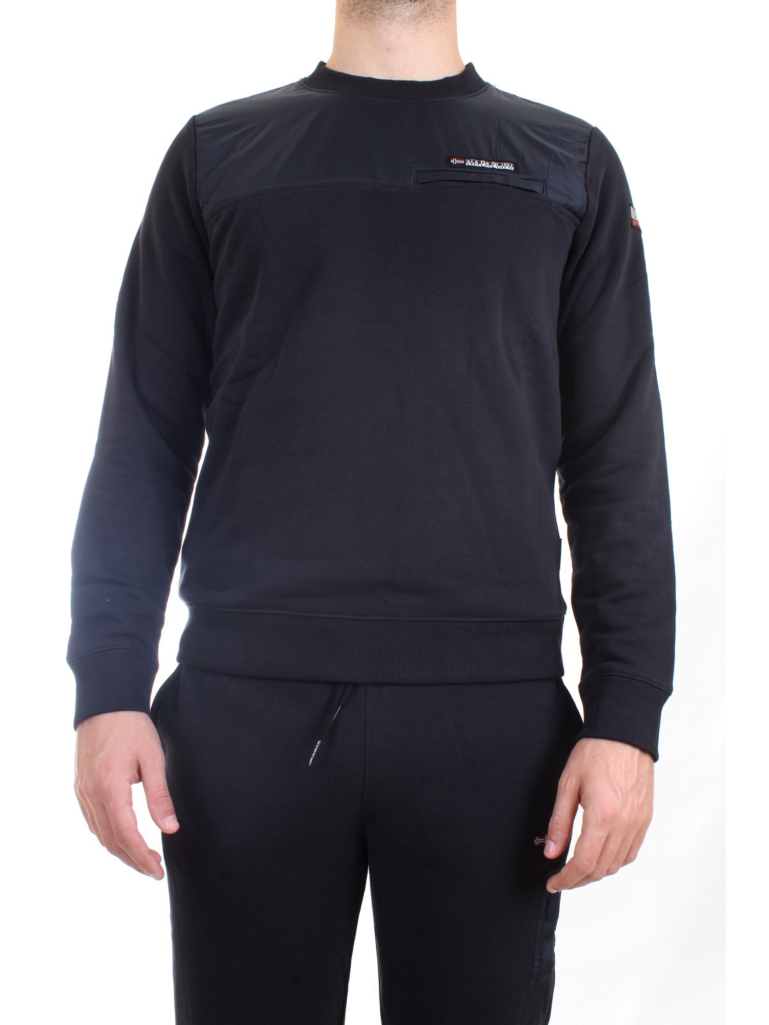 NAPAPIJRI NP0A4FQE Black Clothing Man Sweater NAPAPIJRI NP0A4FQE Black Clothing Man Sweater