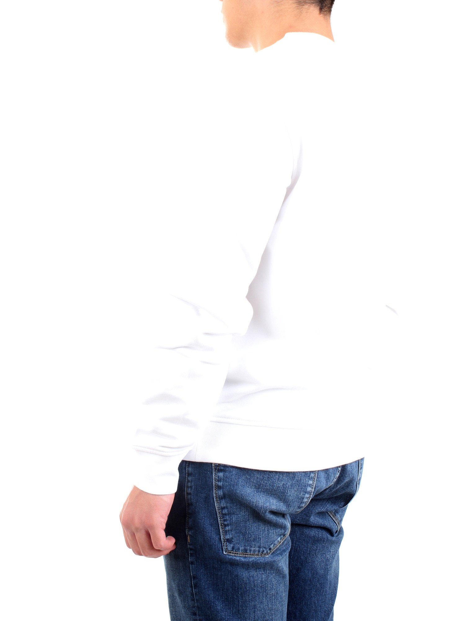 Lacoste SH1505 00 White Clothing Man Sweater Lacoste SH1505 00 White Clothing Man Sweater
