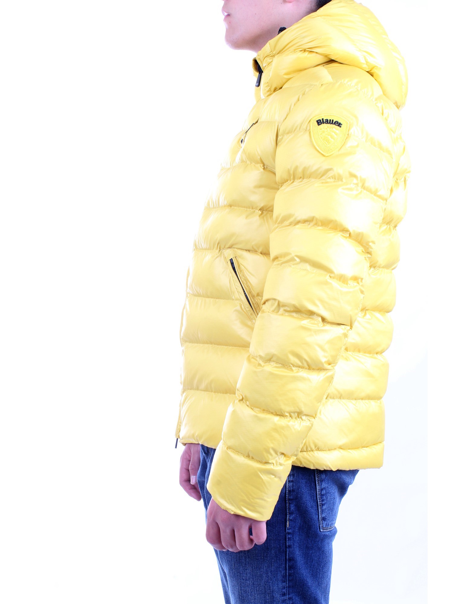 Blauer 21WBLUC02079 005958 Yellow Clothing Man Duvet Blauer 21WBLUC02079 005958 Yellow Clothing Man Duvet