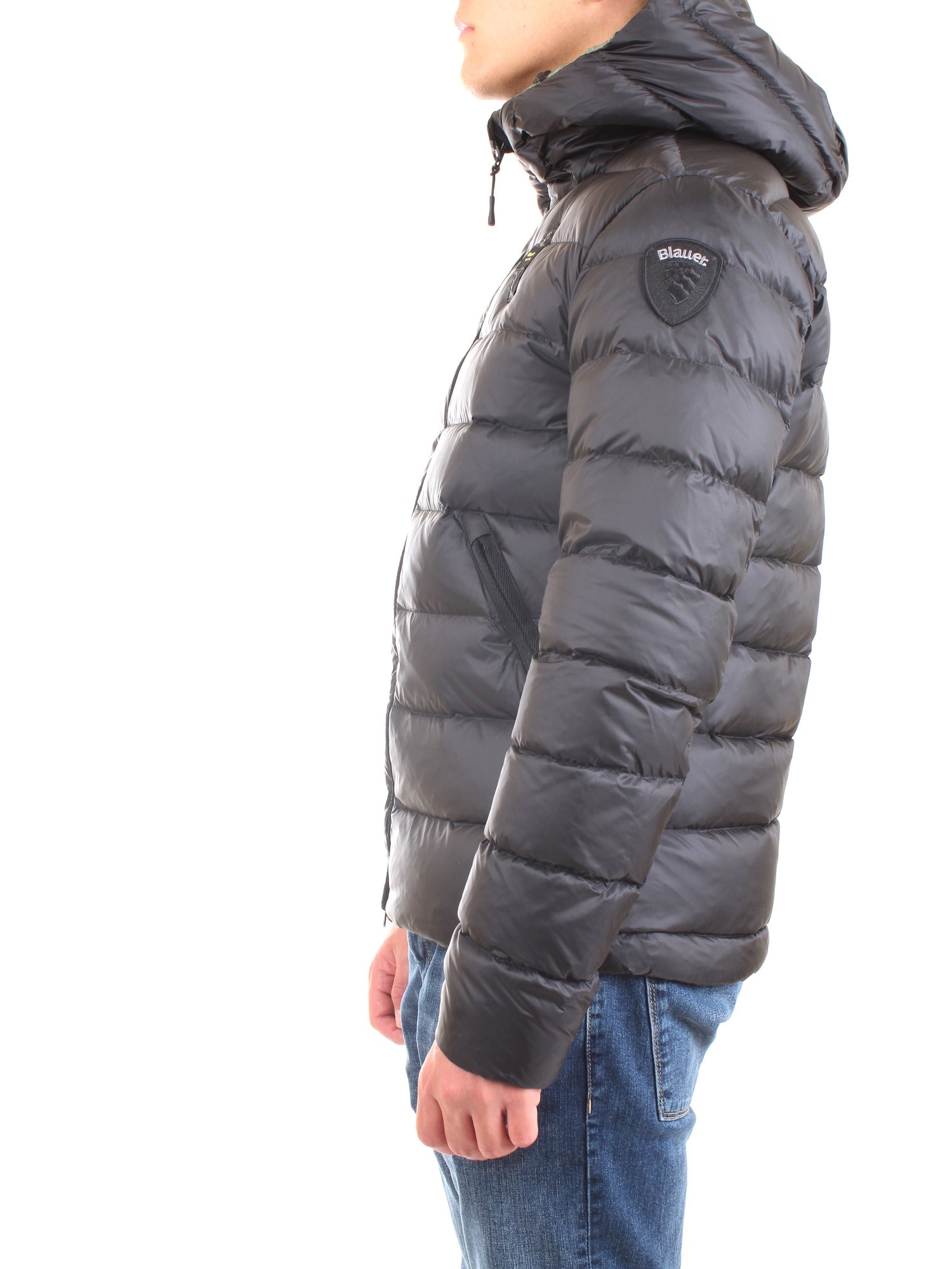 Blauer 21WBLUC03066 006047 Black Clothing Man Duvet Blauer 21WBLUC03066 006047 Black Clothing Man Duvet