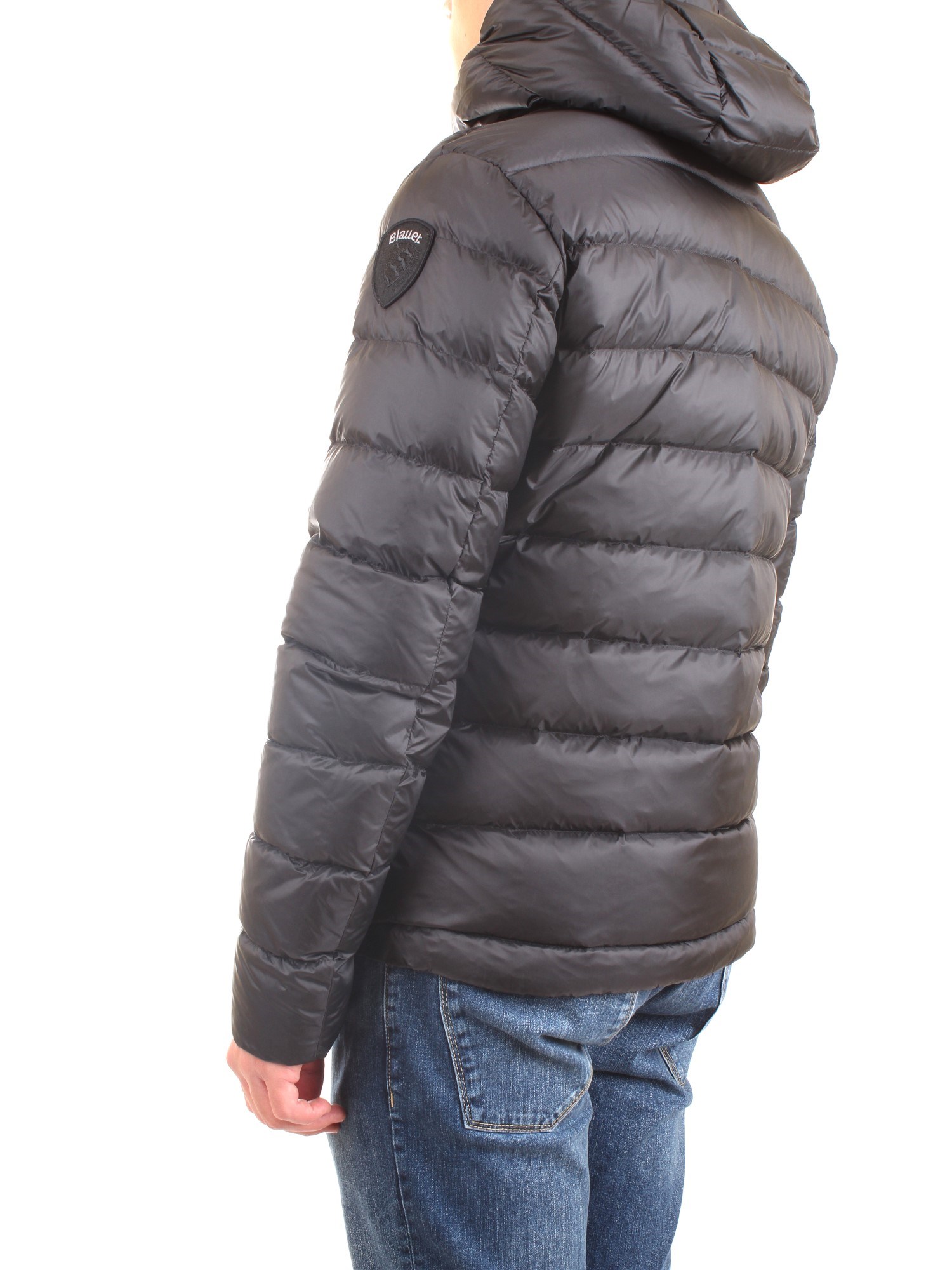 Blauer 21WBLUC03066 006047 Black Clothing Man Duvet Blauer 21WBLUC03066 006047 Black Clothing Man Duvet