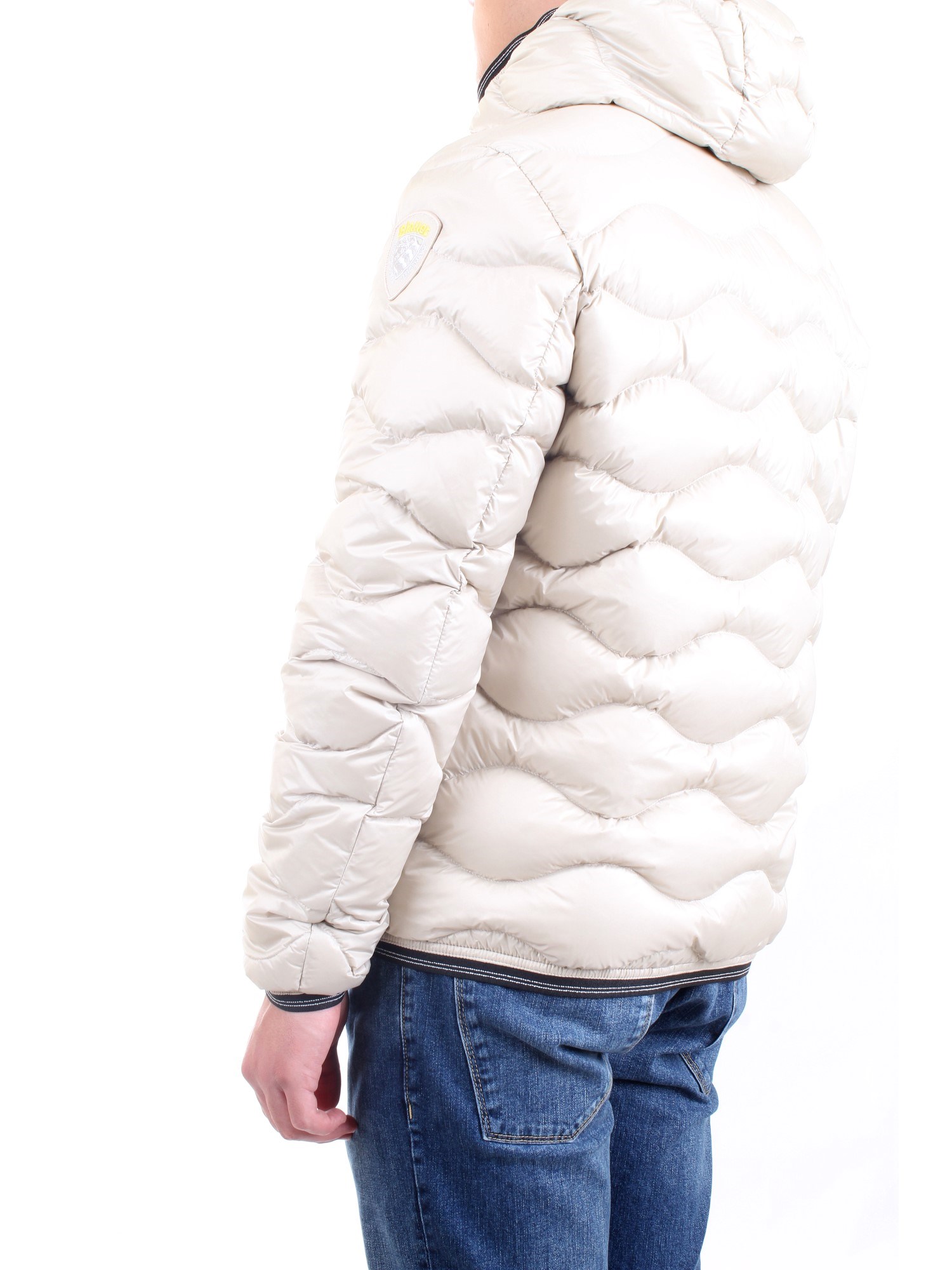 Blauer 21WBLUC03080 004719 White Clothing Man Duvet Blauer 21WBLUC03080 004719 White Clothing Man Duvet