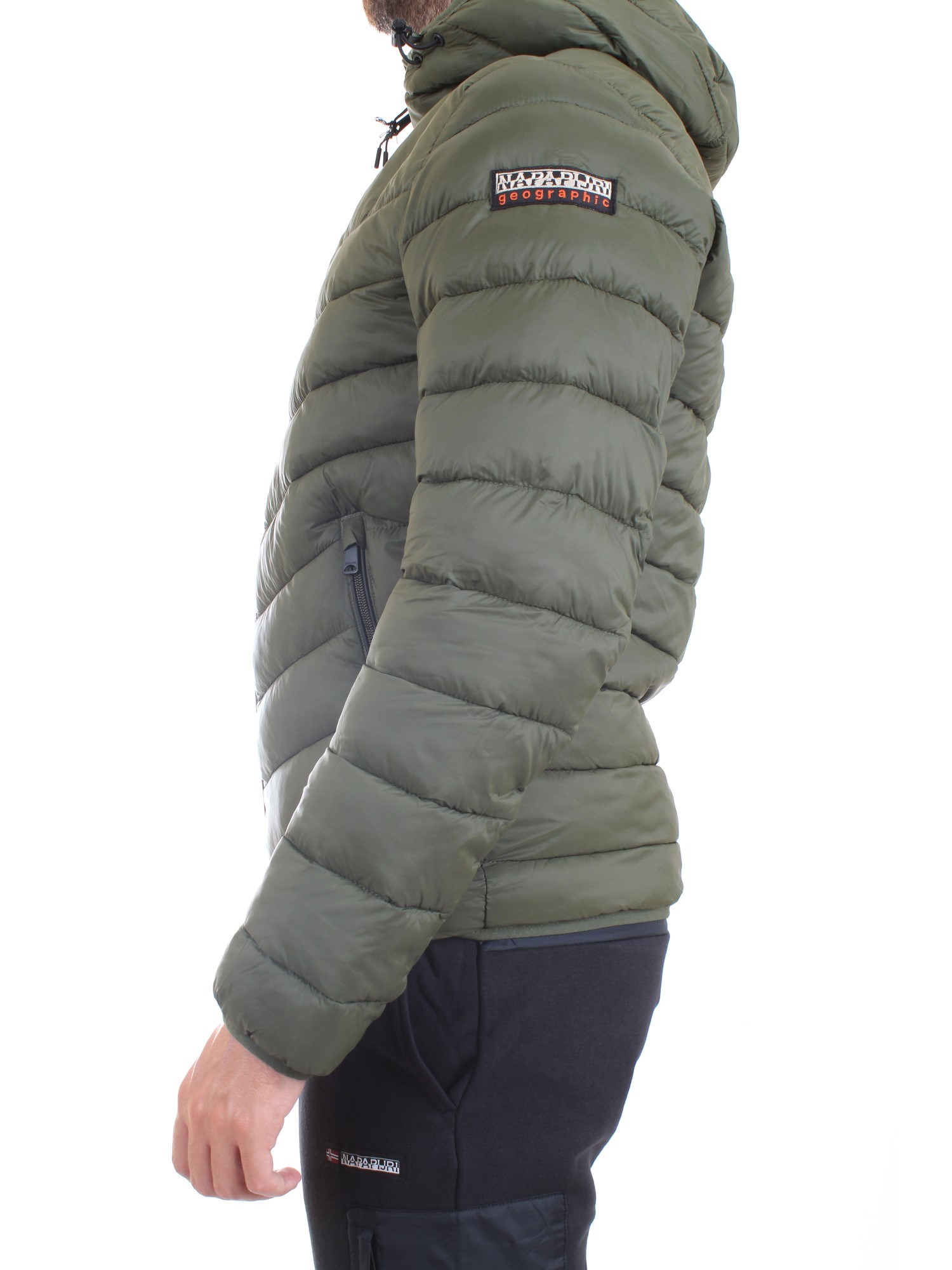NAPAPIJRI NP0A4FPY Military green Clothing Man Duvet NAPAPIJRI NP0A4FPY Military green Clothing Man Duvet