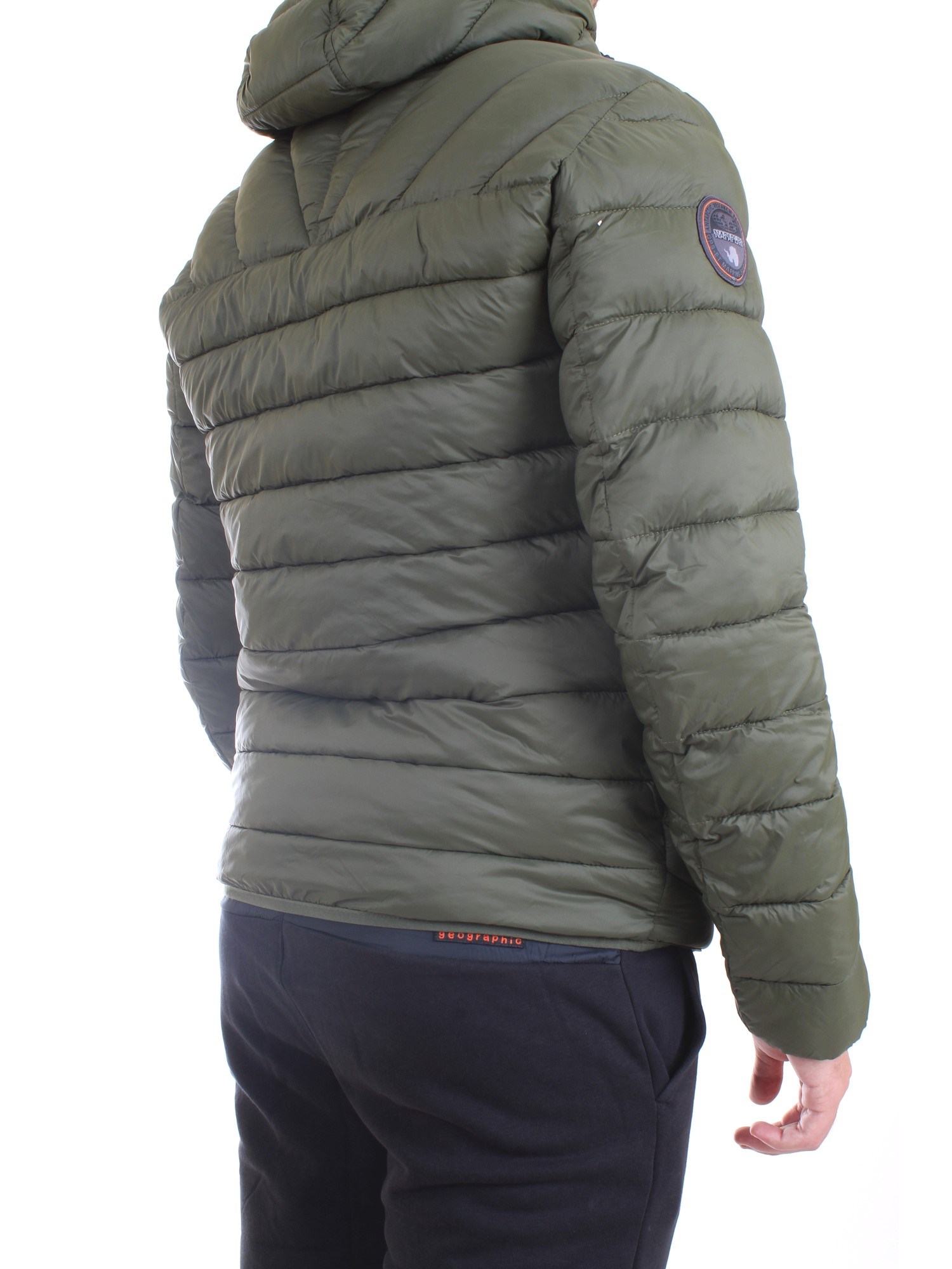 NAPAPIJRI NP0A4FPY Military green Clothing Man Duvet NAPAPIJRI NP0A4FPY Military green Clothing Man Duvet
