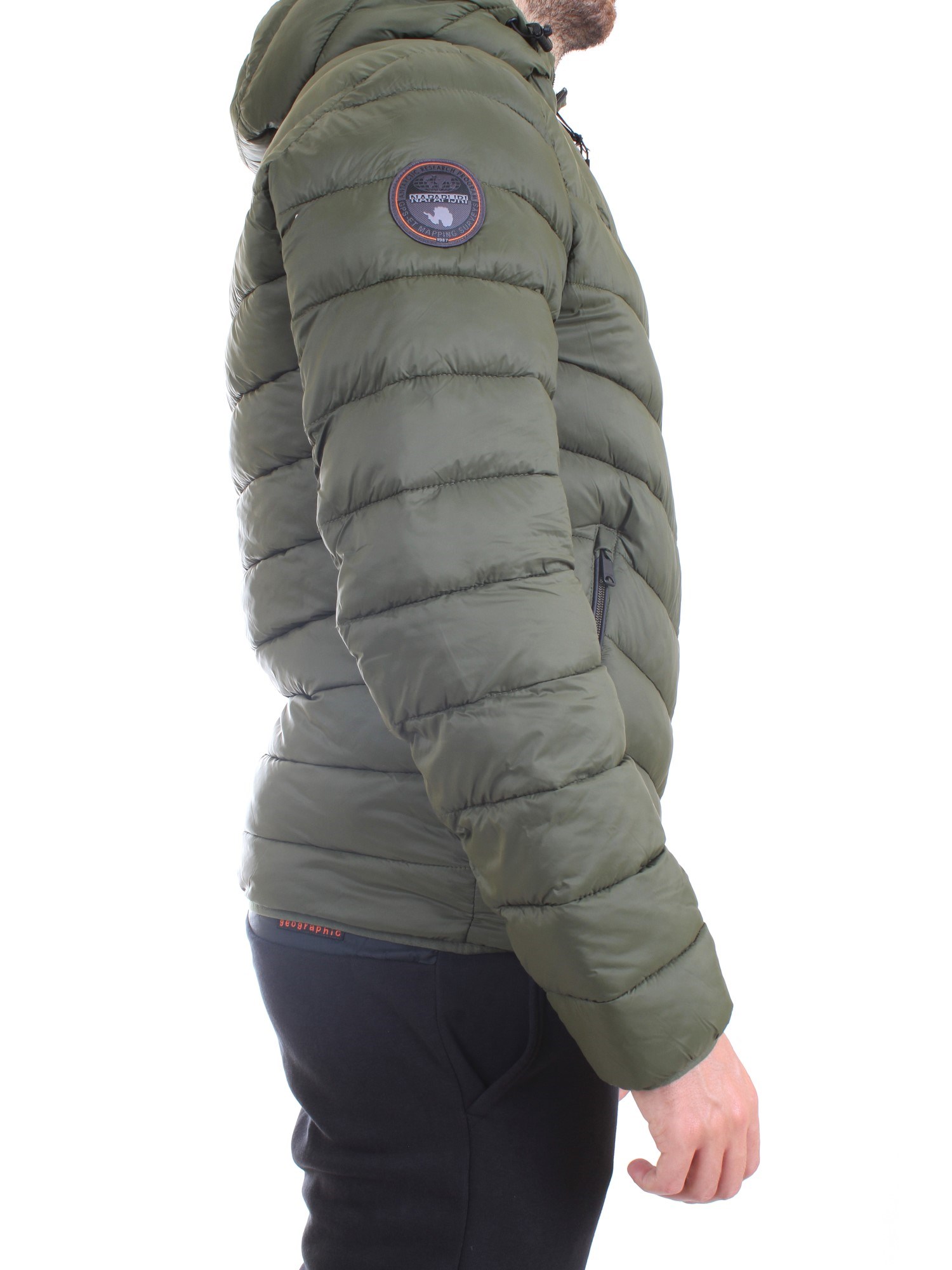 NAPAPIJRI NP0A4FPY Military green Clothing Man Duvet NAPAPIJRI NP0A4FPY Military green Clothing Man Duvet