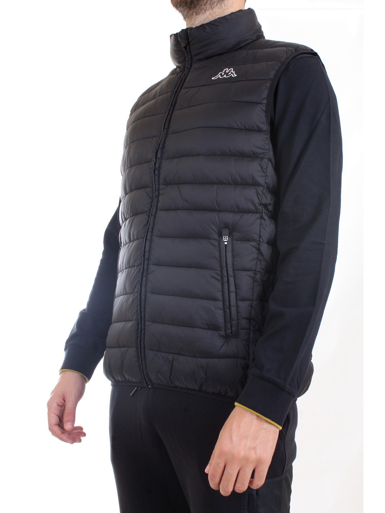 KAPPA 3032JL0 Black Clothing Man Gilet KAPPA 3032JL0 Black Clothing Man Gilet
