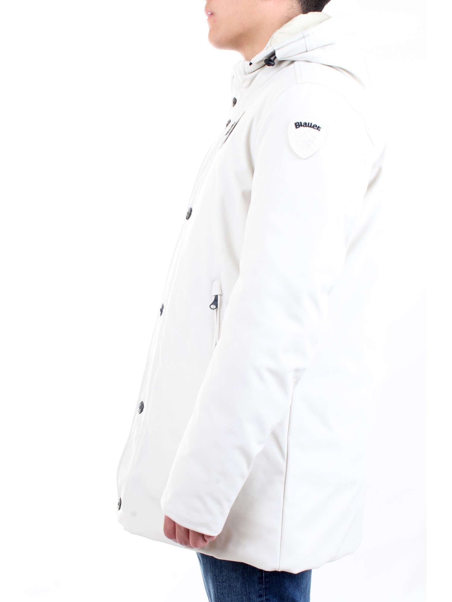 Blauer 21WBLUK03017 005553 White Clothing Man PARKA Blauer 21WBLUK03017 005553 White Clothing Man PARKA