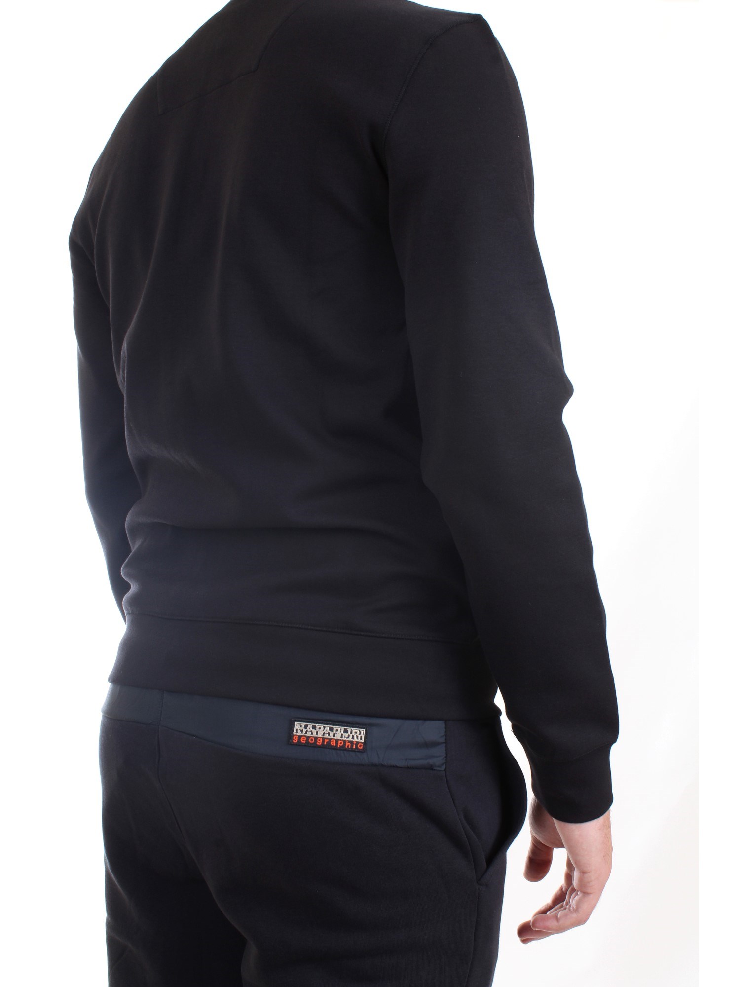 AERONAUTICA MILITARE 212FE1634F456 Black Clothing Man Sweater AERONAUTICA MILITARE 212FE1634F456 Black Clothing Man Sweater