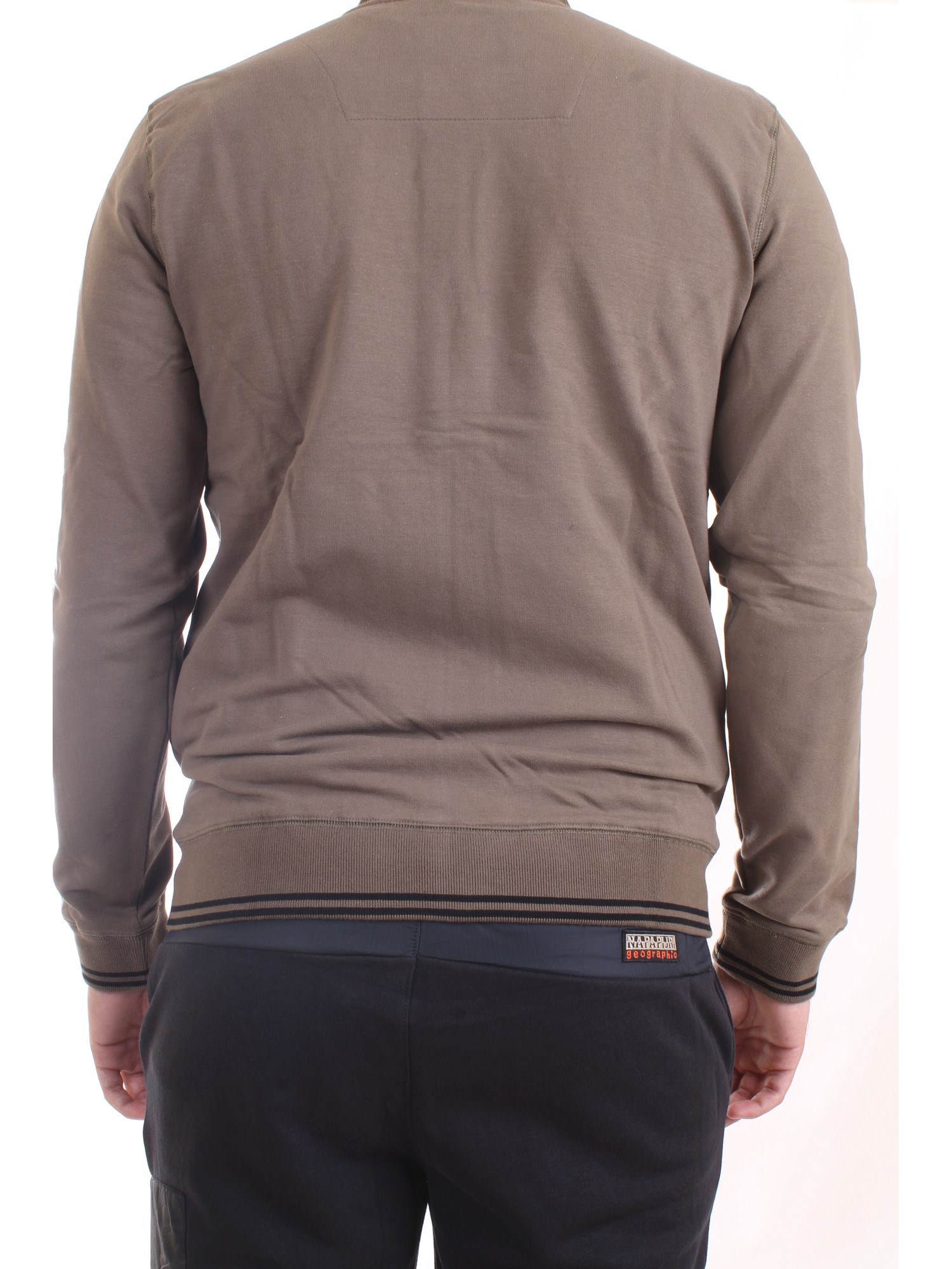 AERONAUTICA MILITARE 212FE1625F439 Khaki green Clothing Man Sweater AERONAUTICA MILITARE 212FE1625F439 Khaki green Clothing Man Sweater
