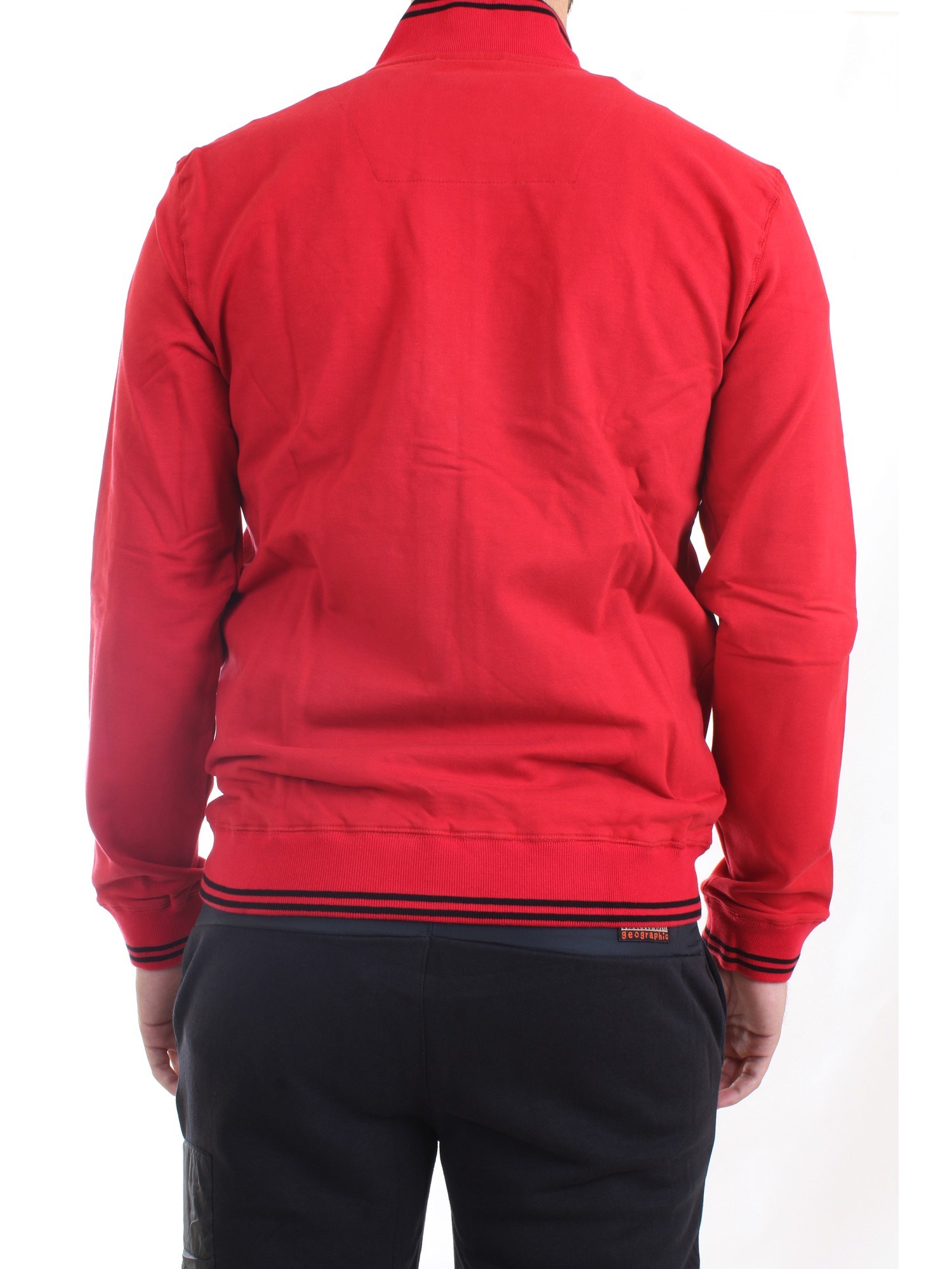 AERONAUTICA MILITARE 212FE1625F439 Red Clothing Man Sweater AERONAUTICA MILITARE 212FE1625F439 Red Clothing Man Sweater