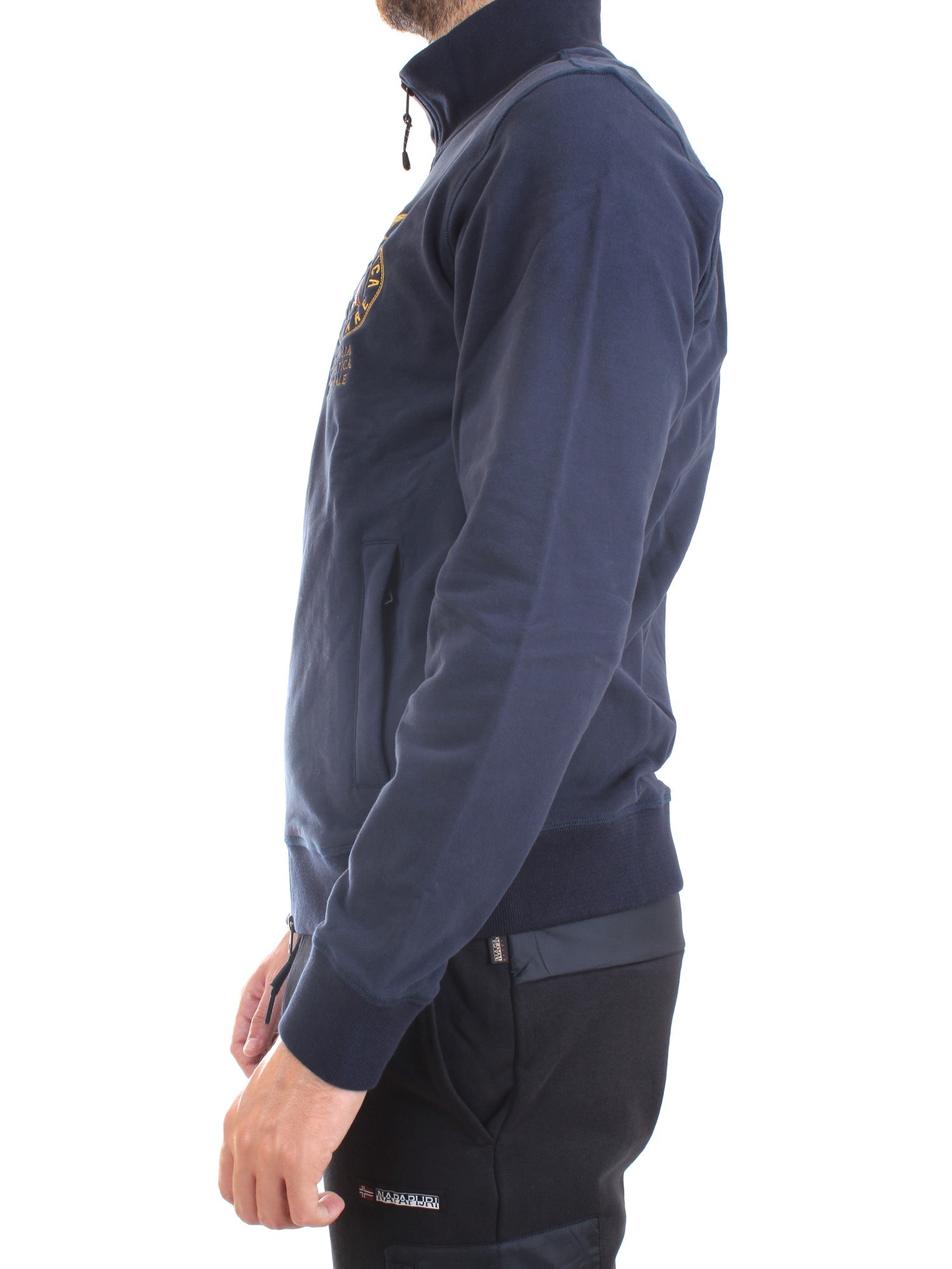 AERONAUTICA MILITARE 212FE1653F313 Blue Clothing Man Sweater AERONAUTICA MILITARE 212FE1653F313 Blue Clothing Man Sweater
