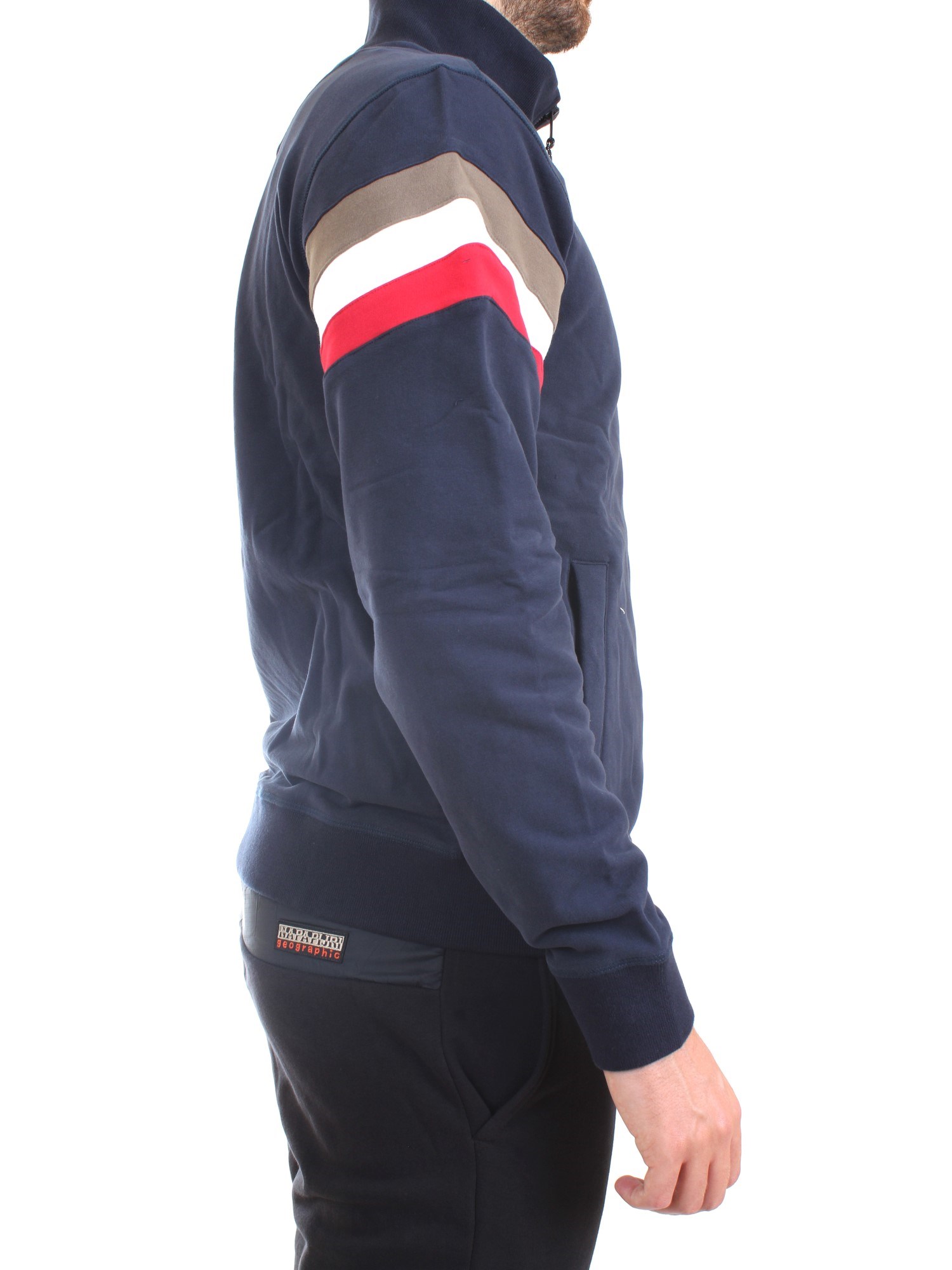 AERONAUTICA MILITARE 212FE1653F313 Blue Clothing Man Sweater AERONAUTICA MILITARE 212FE1653F313 Blue Clothing Man Sweater