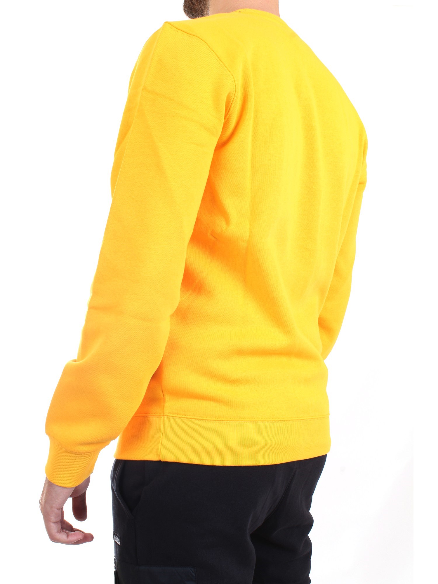 CHAMPION 214750 Ochre Clothing Man Sweater CHAMPION 214750 Ochre Clothing Man Sweater