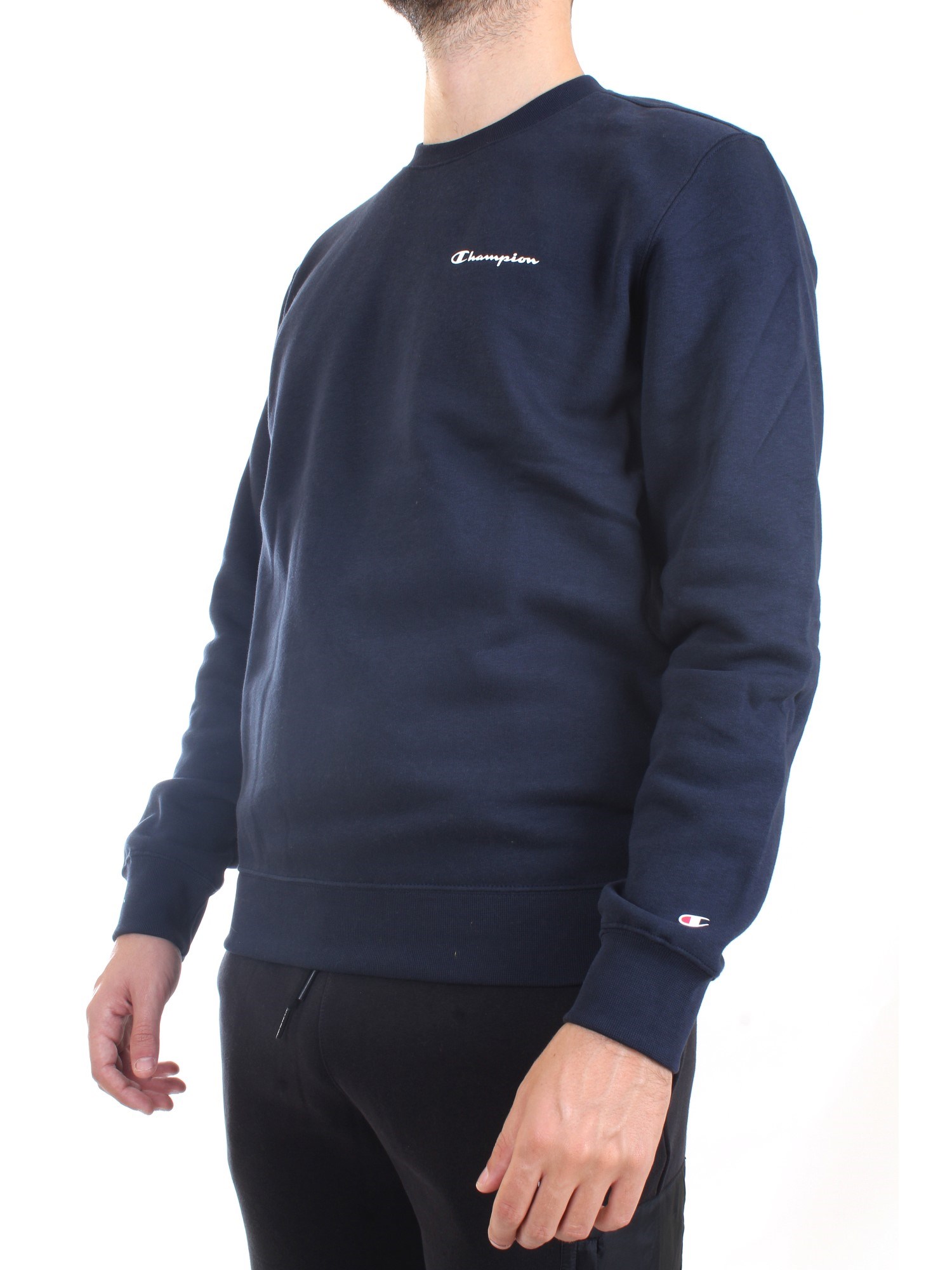 CHAMPION 214750 Blue Clothing Man Sweater CHAMPION 214750 Blue Clothing Man Sweater