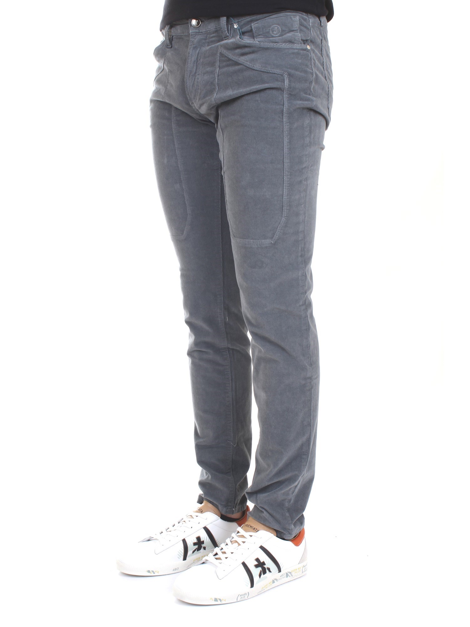 JECKERSON JKUPA077VE252PXA21 Grey Clothing Man Trousers JECKERSON JKUPA077VE252PXA21 Grey Clothing Man Trousers