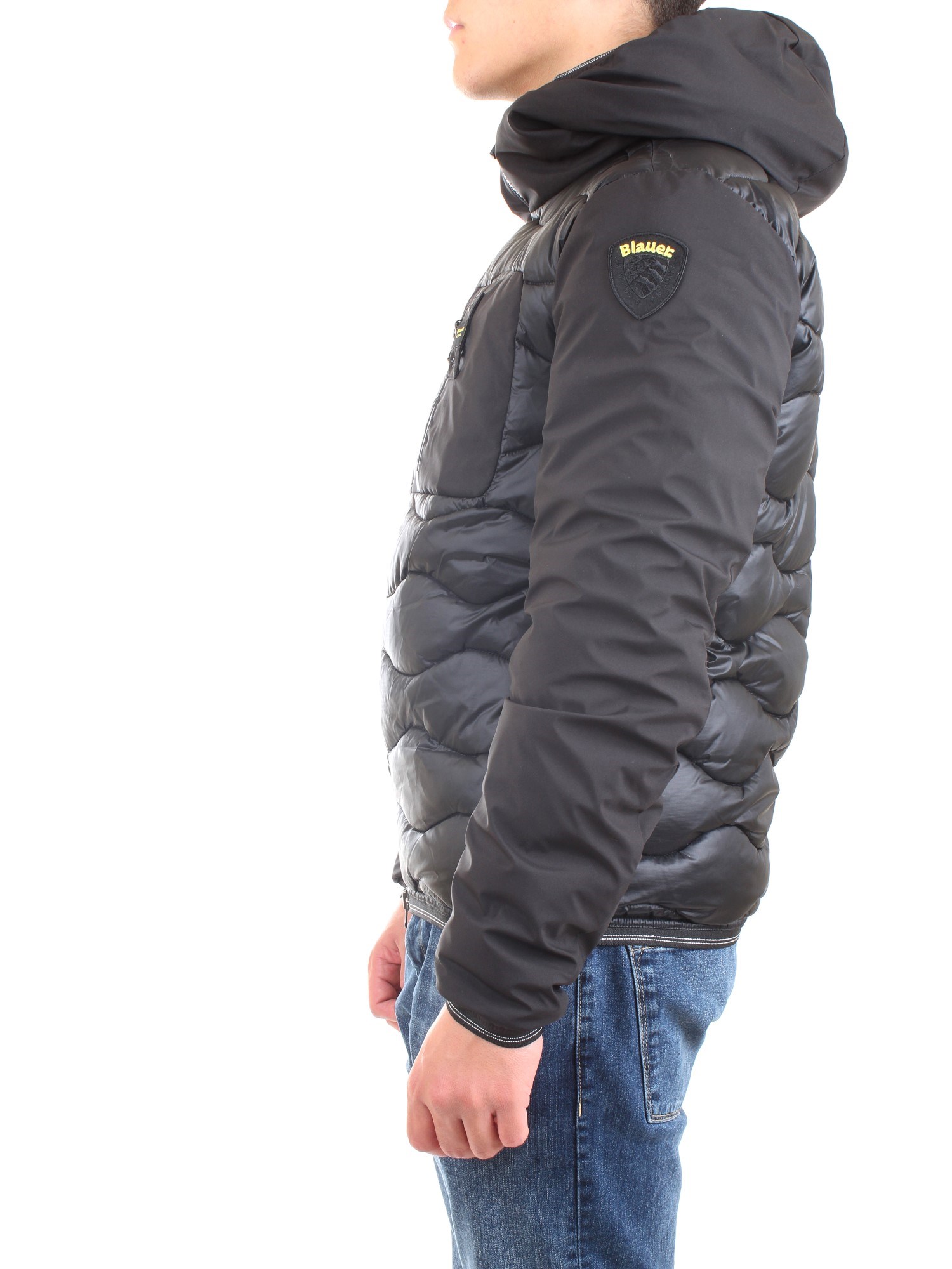Blauer 21WBLUC08004 004719 Black Clothing Man Duvet Blauer 21WBLUC08004 004719 Black Clothing Man Duvet