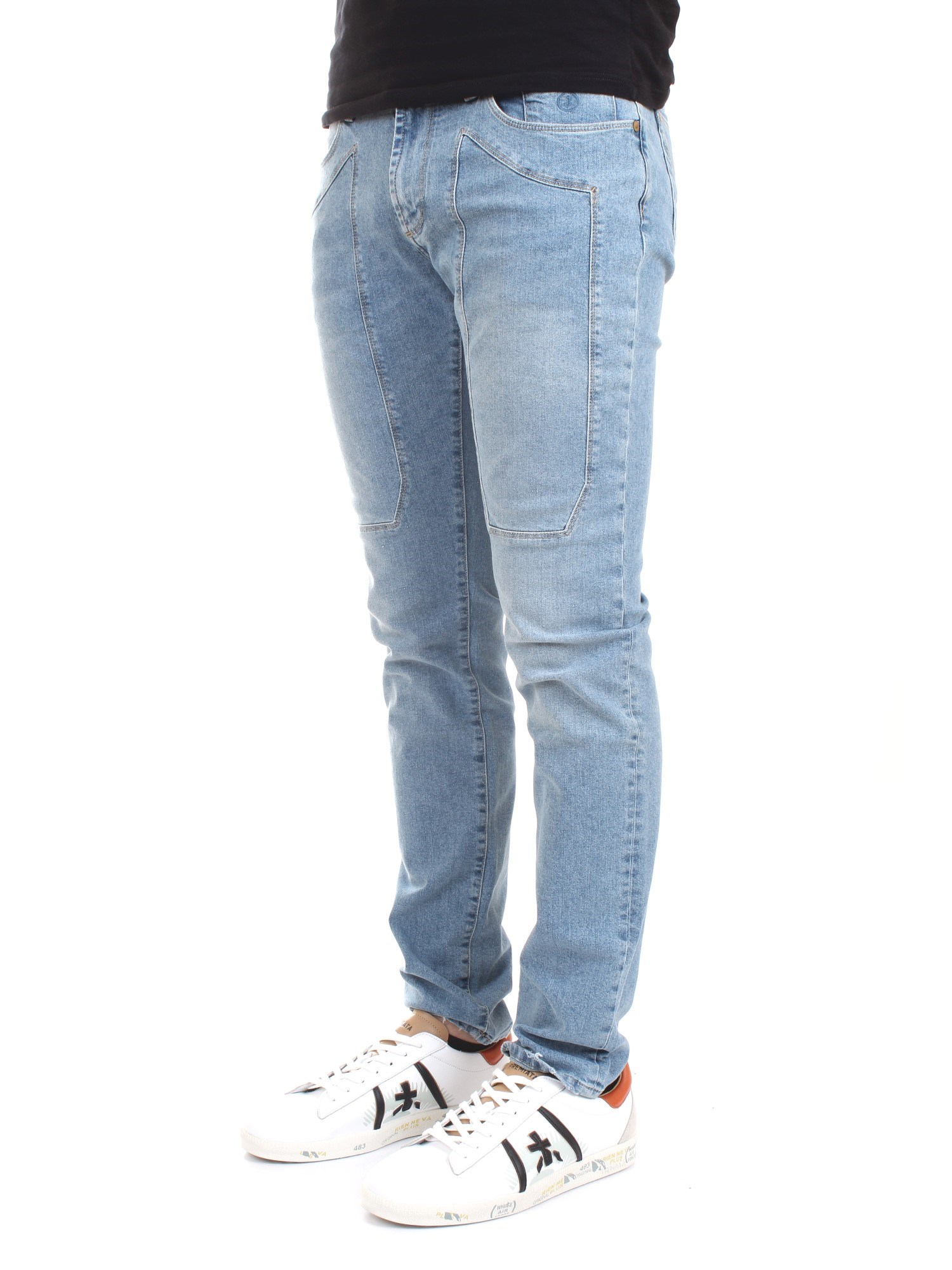 JECKERSON JKUPA077BR769D784 Light blue Clothing Man Jeans JECKERSON JKUPA077BR769D784 Light blue Clothing Man Jeans