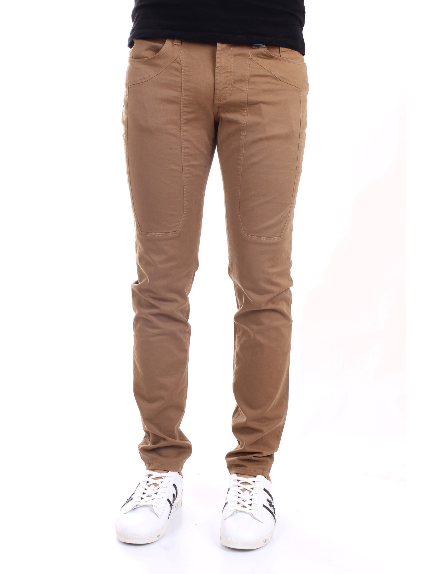 JECKERSON JKUPA077NK230PXA21 Brown Clothing Man Trousers JECKERSON JKUPA077NK230PXA21 Brown Clothing Man Trousers