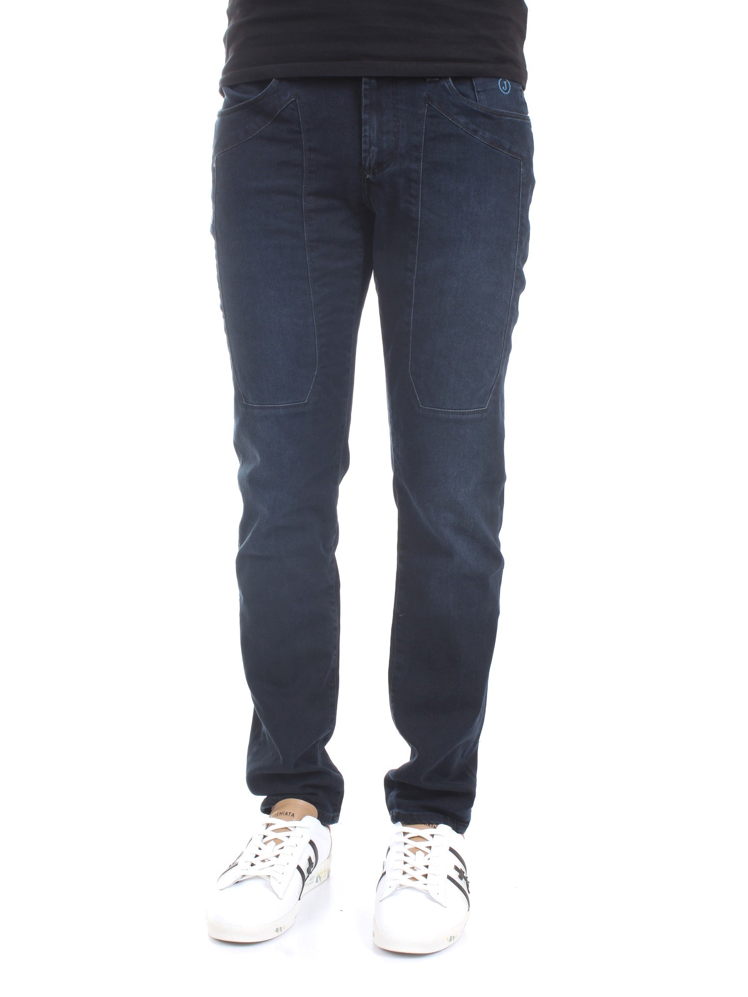 JECKERSON JKUPA077TA235D761 Dark blue Clothing Man Jeans JECKERSON JKUPA077TA235D761 Dark blue Clothing Man Jeans
