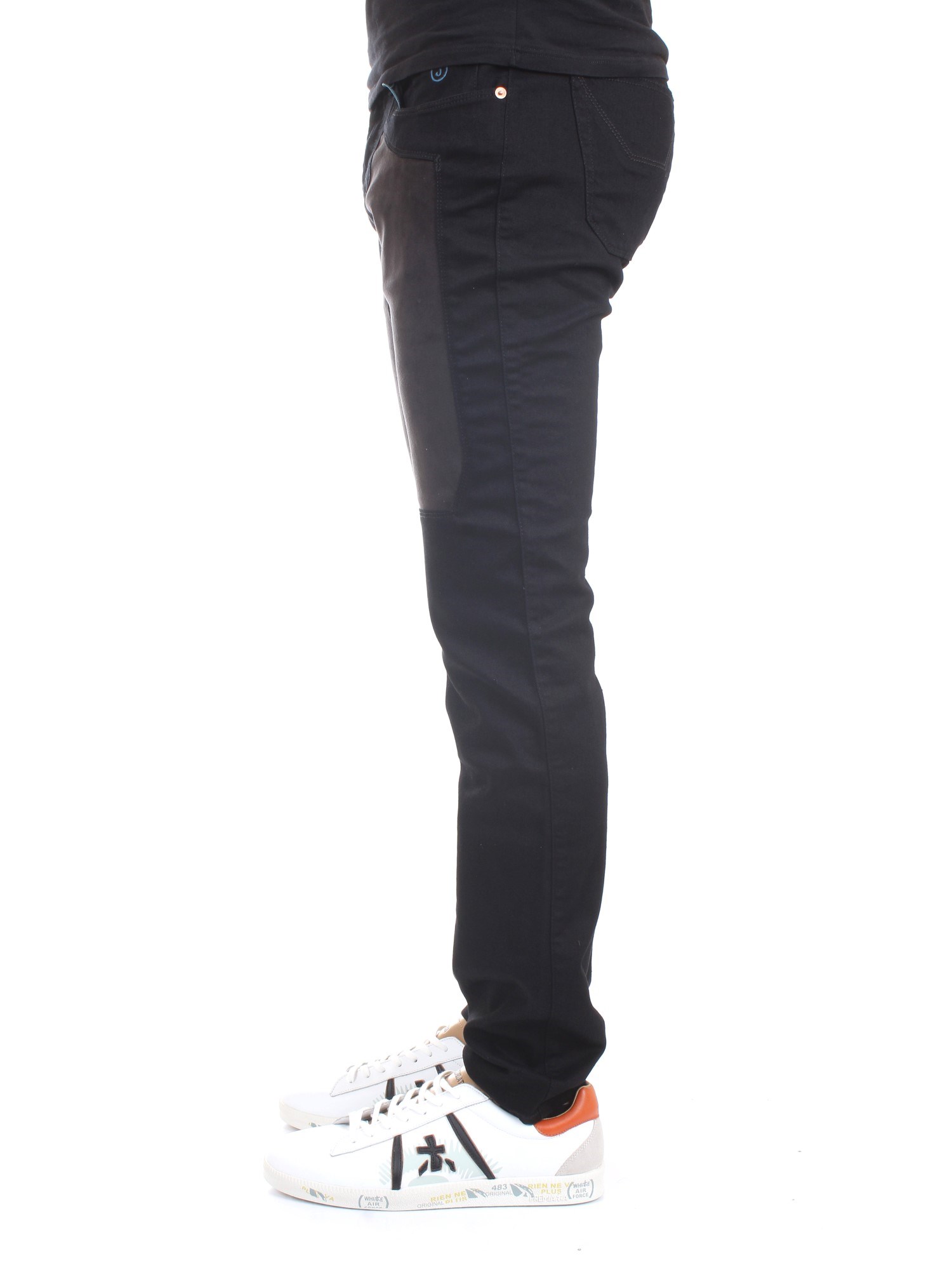 JECKERSON JKUPA077TA235D760A Black Clothing Man Jeans JECKERSON JKUPA077TA235D760A Black Clothing Man Jeans