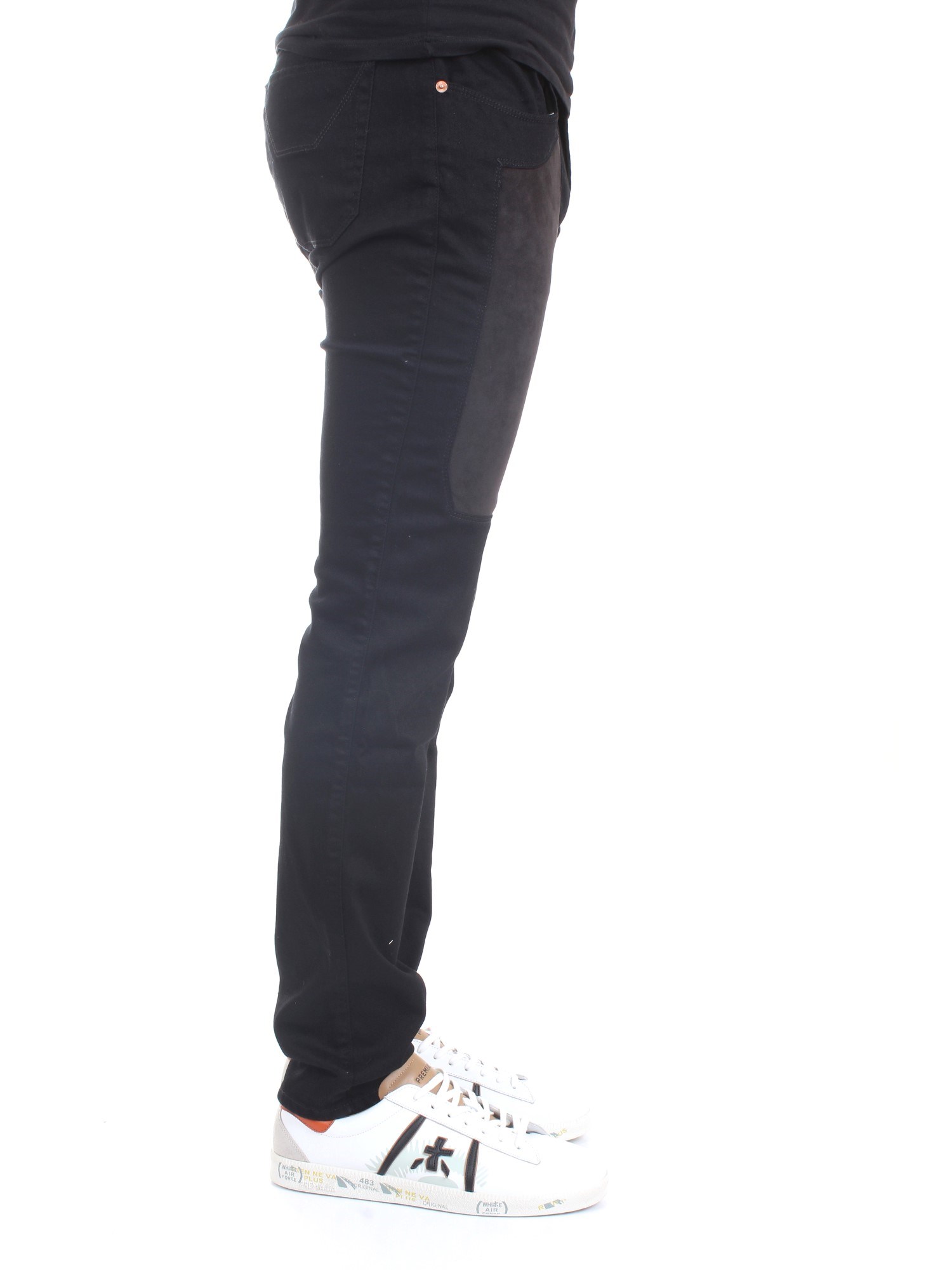 JECKERSON JKUPA077TA235D760A Black Clothing Man Jeans JECKERSON JKUPA077TA235D760A Black Clothing Man Jeans