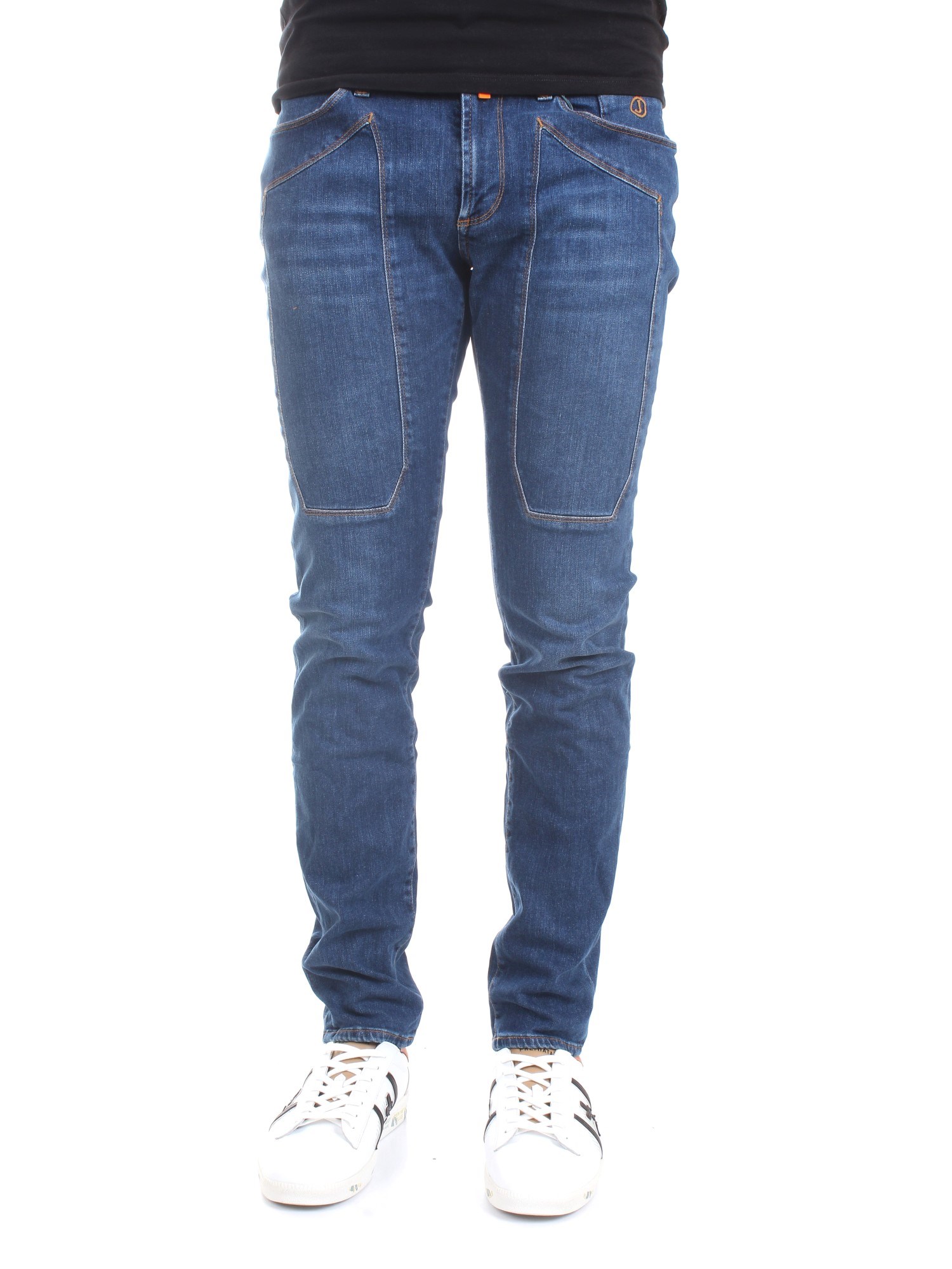 JECKERSON JKUPA077KI001D782 Blue Clothing Man Jeans JECKERSON JKUPA077KI001D782 Blue Clothing Man Jeans