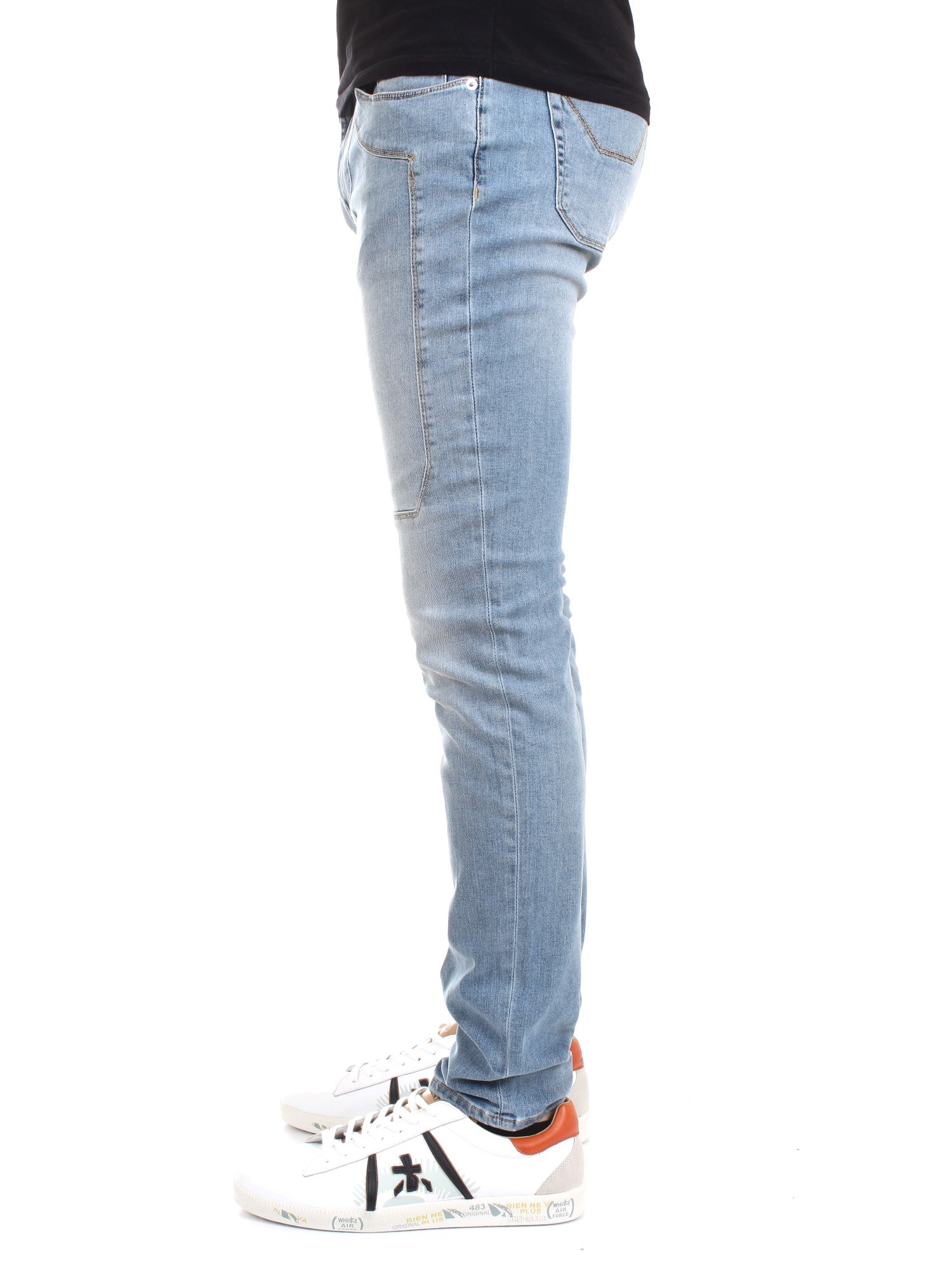 JECKERSON JKUPA077TA396D753 Light blue Clothing Man Jeans JECKERSON JKUPA077TA396D753 Light blue Clothing Man Jeans
