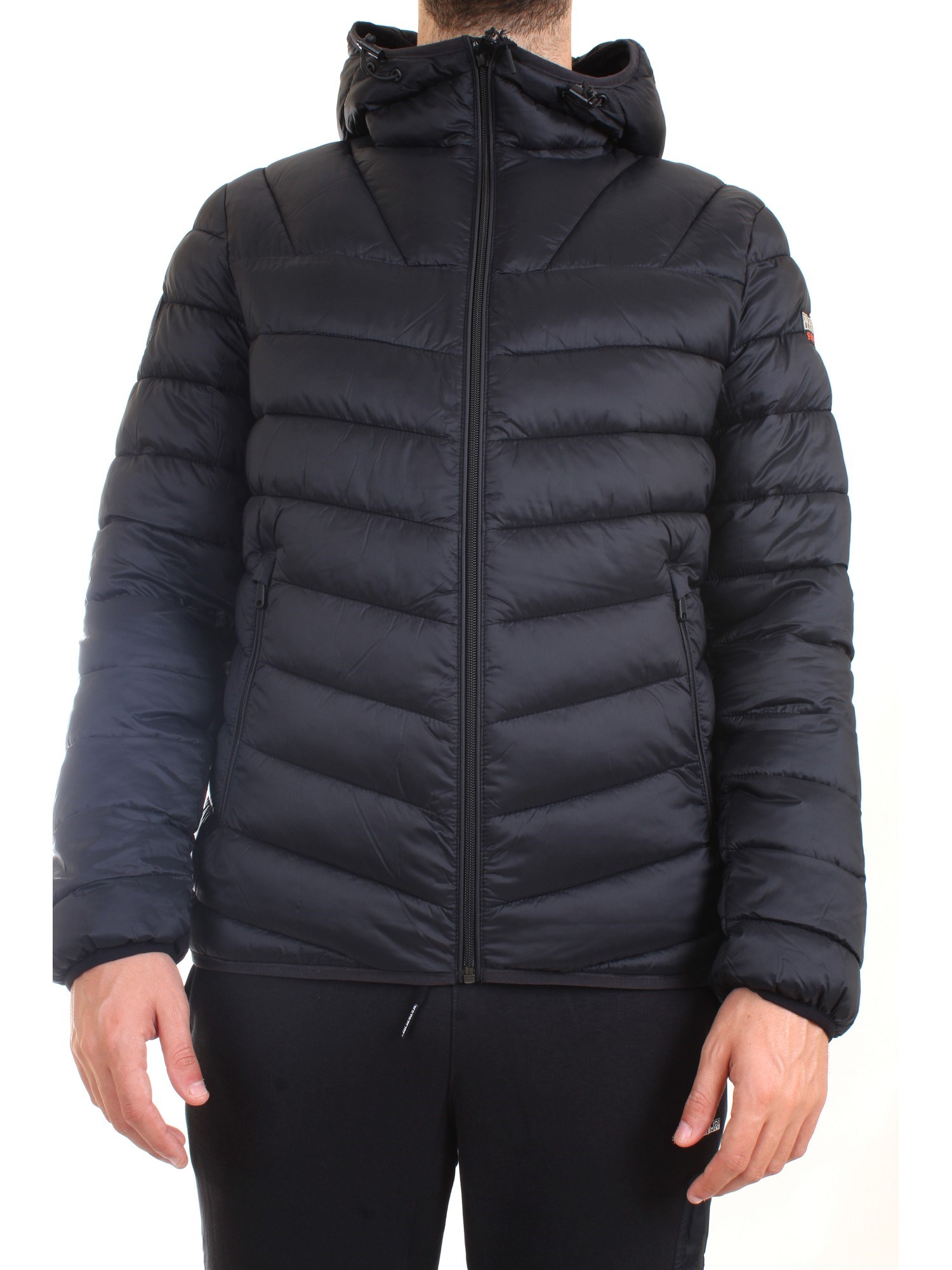 NAPAPIJRI NP0A4FPY Black Clothing Man Duvet NAPAPIJRI NP0A4FPY Black Clothing Man Duvet