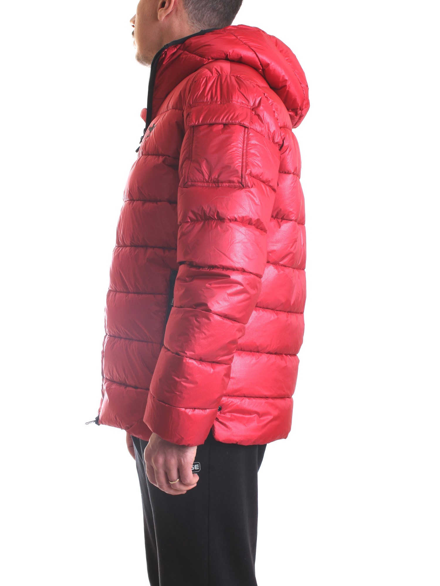 AERONAUTICA MILITARE 212AB1967CT2878 Red Clothing Man Duvet AERONAUTICA MILITARE 212AB1967CT2878 Red Clothing Man Duvet