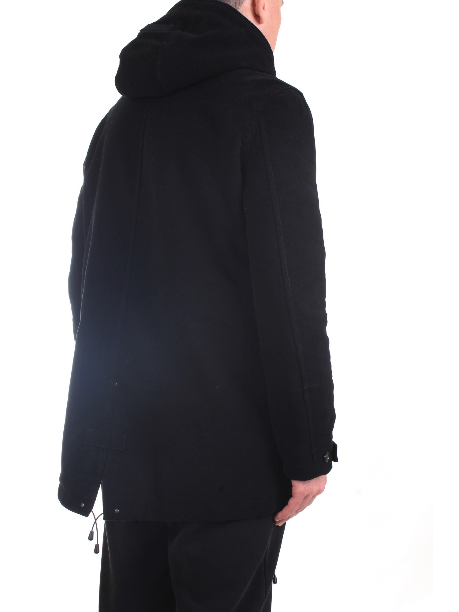 Officina36 0484008468 Black Clothing Man PARKA Officina36 0484008468 Black Clothing Man PARKA