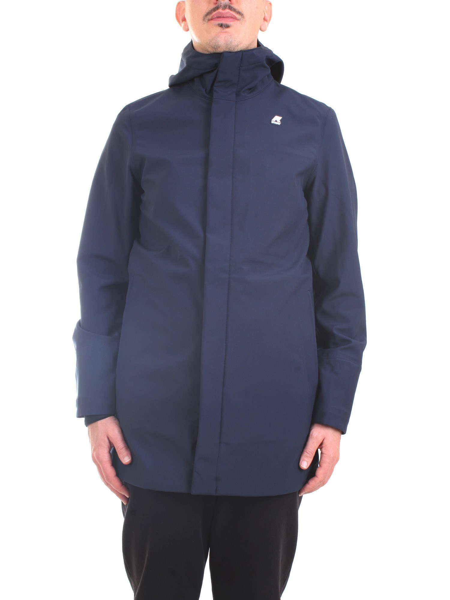 K-WAY K81116FW Blue Clothing Man Duvet K-WAY K81116FW Blue Clothing Man Duvet