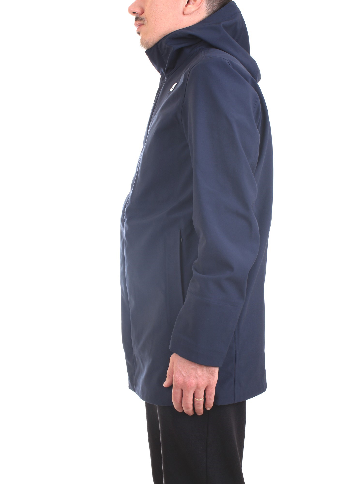 K-WAY K81116FW Blue Clothing Man Duvet K-WAY K81116FW Blue Clothing Man Duvet