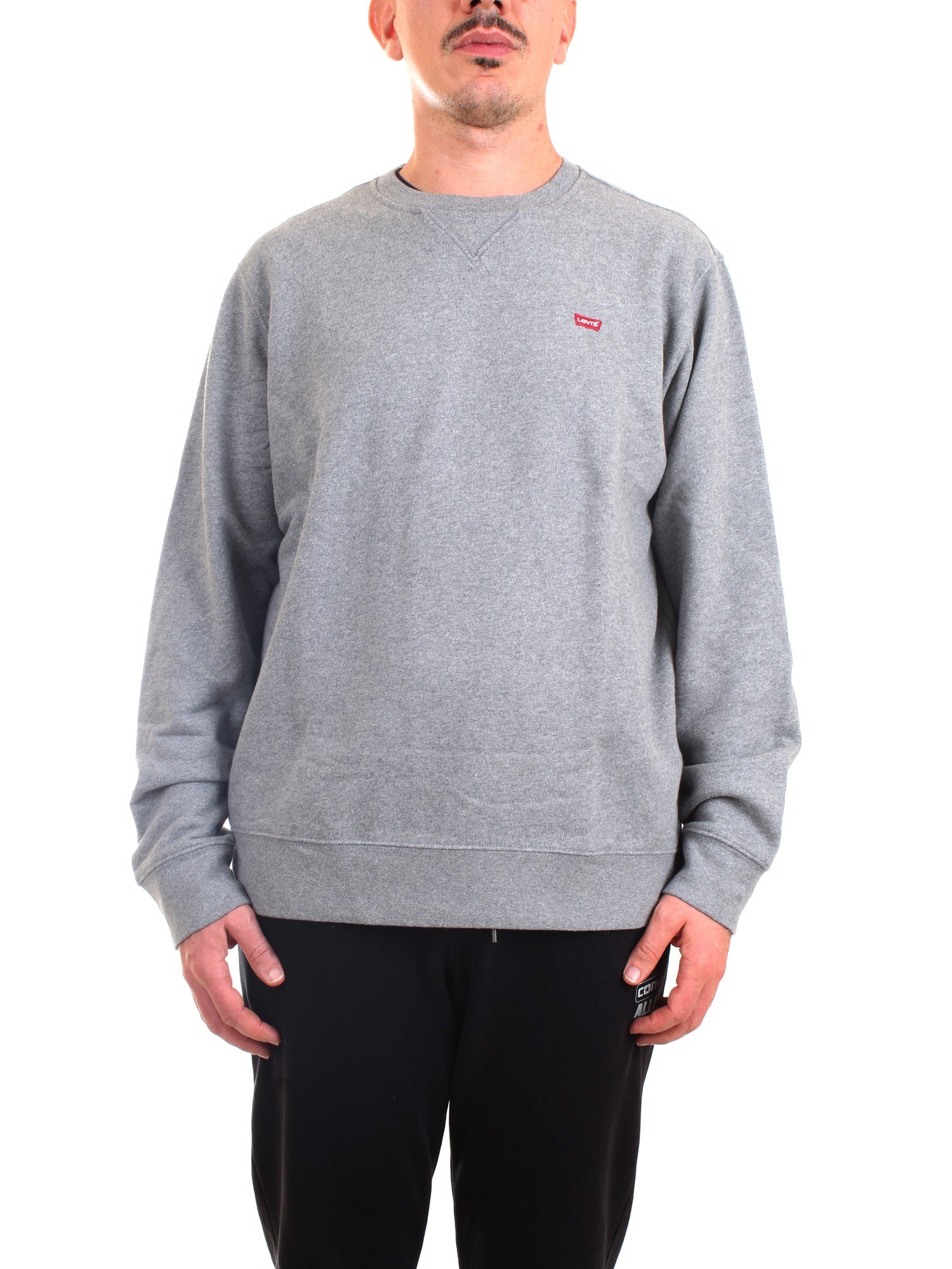 LEVI'S 35909 Grey Clothing Man Sweater LEVI'S 35909 Grey Clothing Man Sweater