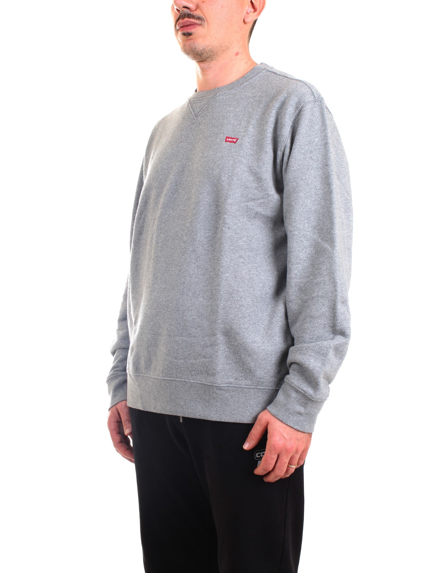 LEVI'S 35909 Grey Clothing Man Sweater LEVI'S 35909 Grey Clothing Man Sweater