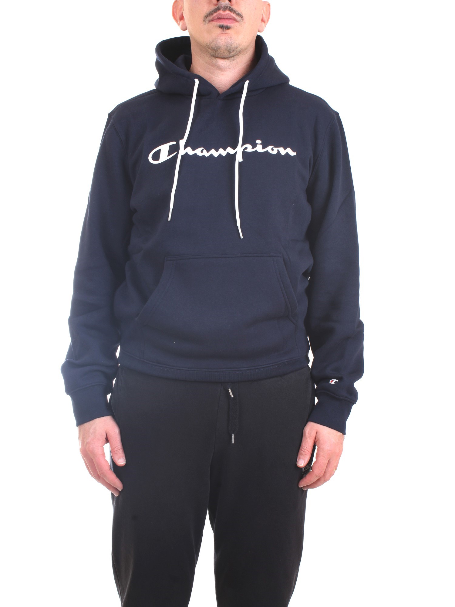 CHAMPION 214743 Blue Clothing Man Sweater CHAMPION 214743 Blue Clothing Man Sweater