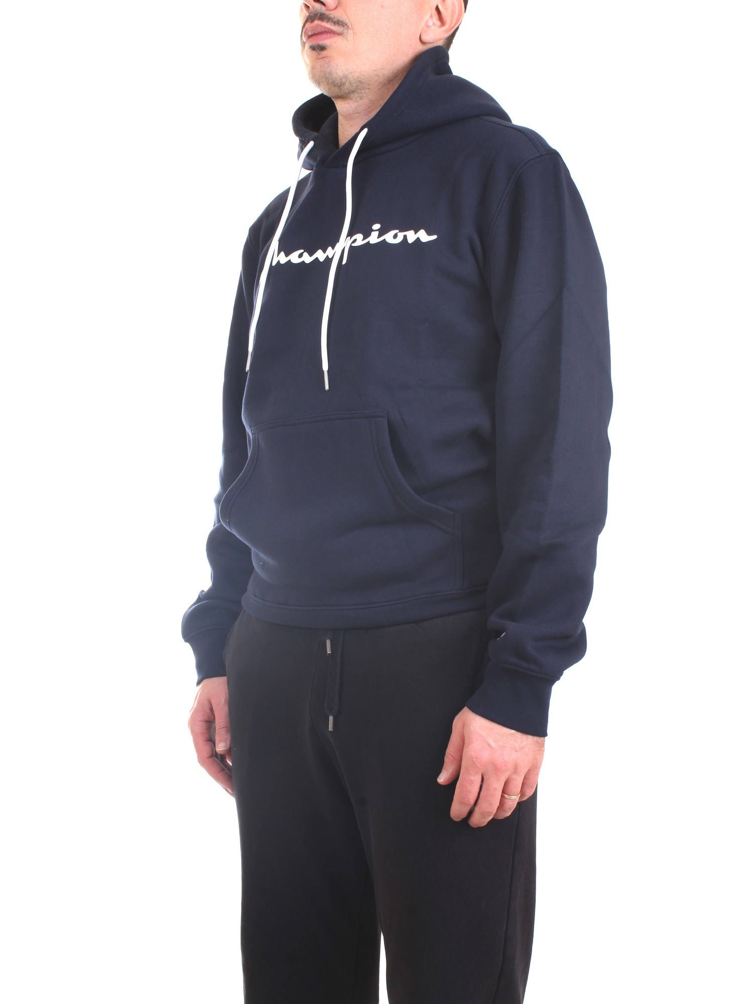 CHAMPION 214743 Blue Clothing Man Sweater CHAMPION 214743 Blue Clothing Man Sweater