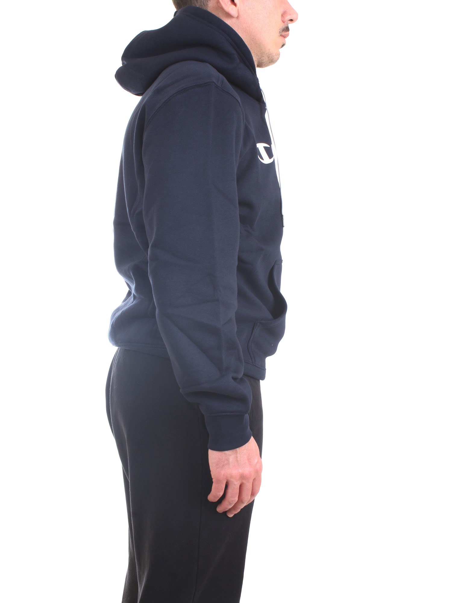 CHAMPION 214743 Blue Clothing Man Sweater CHAMPION 214743 Blue Clothing Man Sweater
