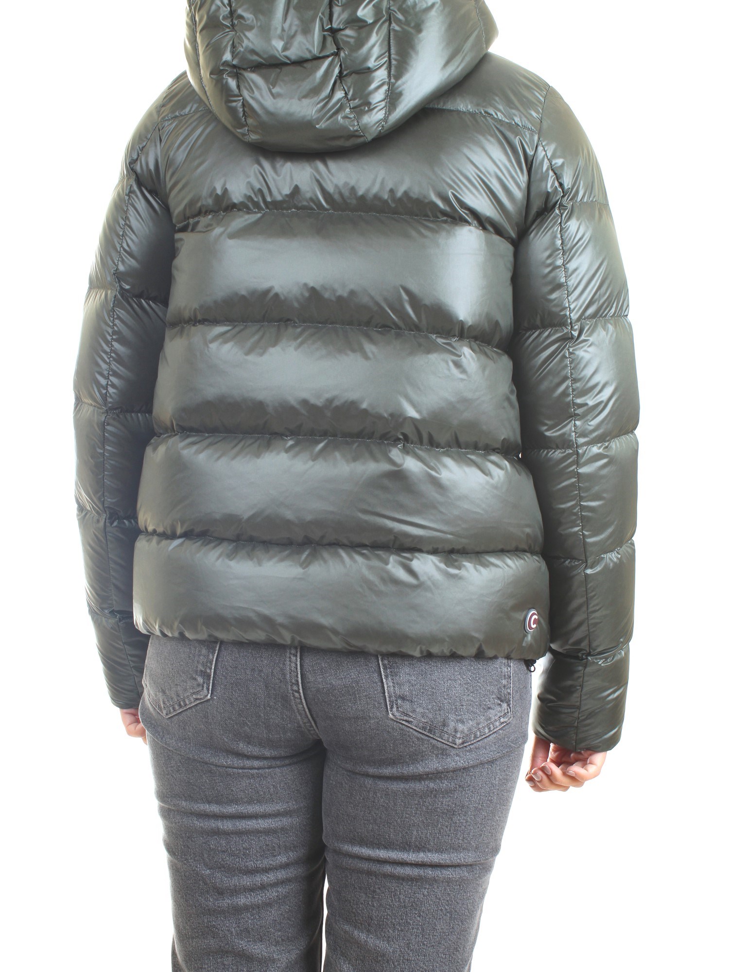 COLMAR ORIGINALS 2216 Green Clothing Woman Duvet COLMAR ORIGINALS 2216 Green Clothing Woman Duvet