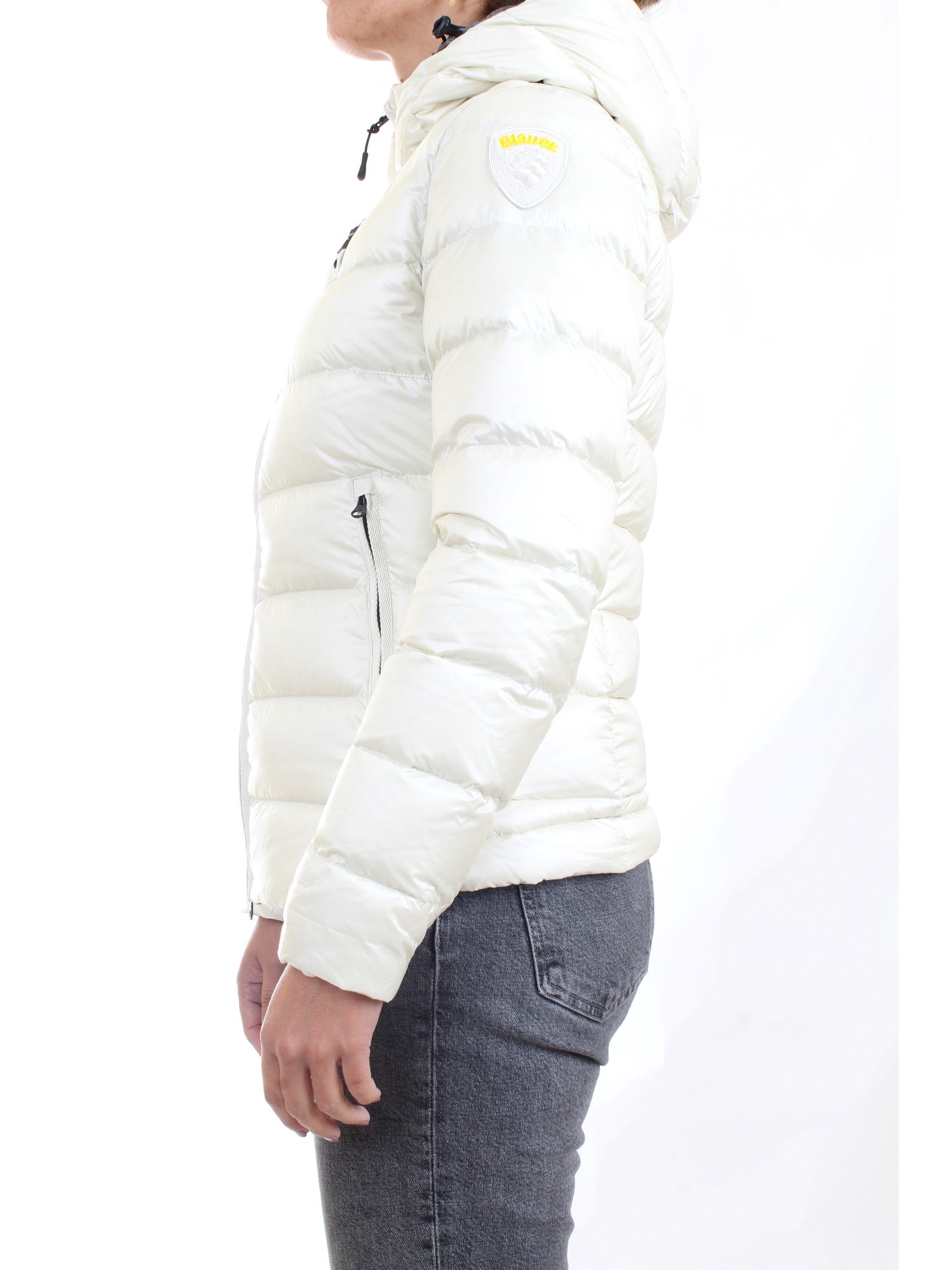 Blauer 21WBLDC03073 005050 White Clothing Woman Duvet Blauer 21WBLDC03073 005050 White Clothing Woman Duvet