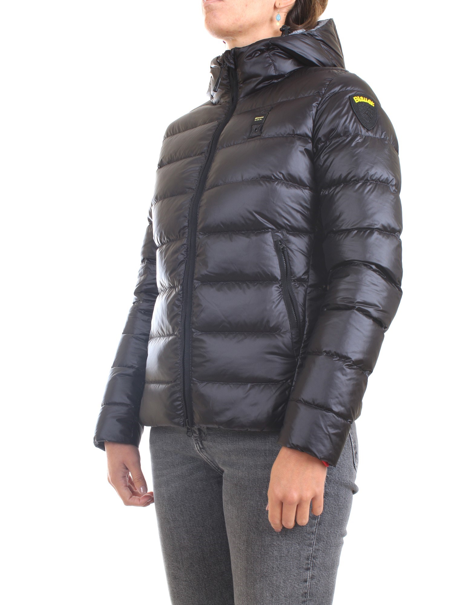 Blauer 21WBLDC03073 005050 Black Clothing Woman Duvet Blauer 21WBLDC03073 005050 Black Clothing Woman Duvet