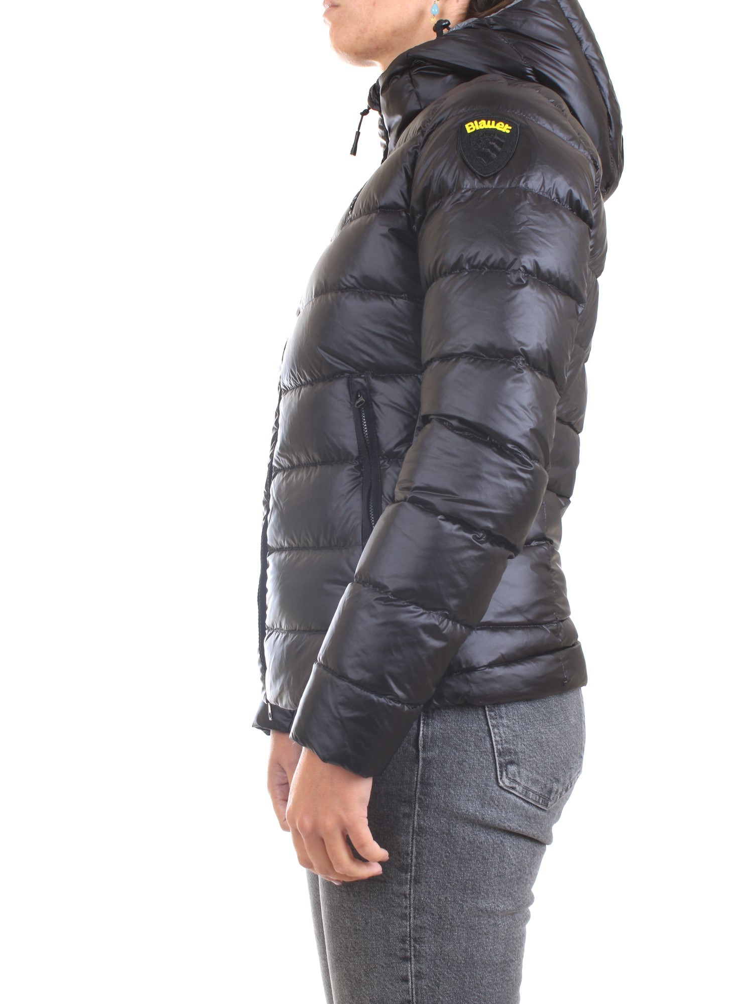 Blauer 21WBLDC03073 005050 Black Clothing Woman Duvet Blauer 21WBLDC03073 005050 Black Clothing Woman Duvet