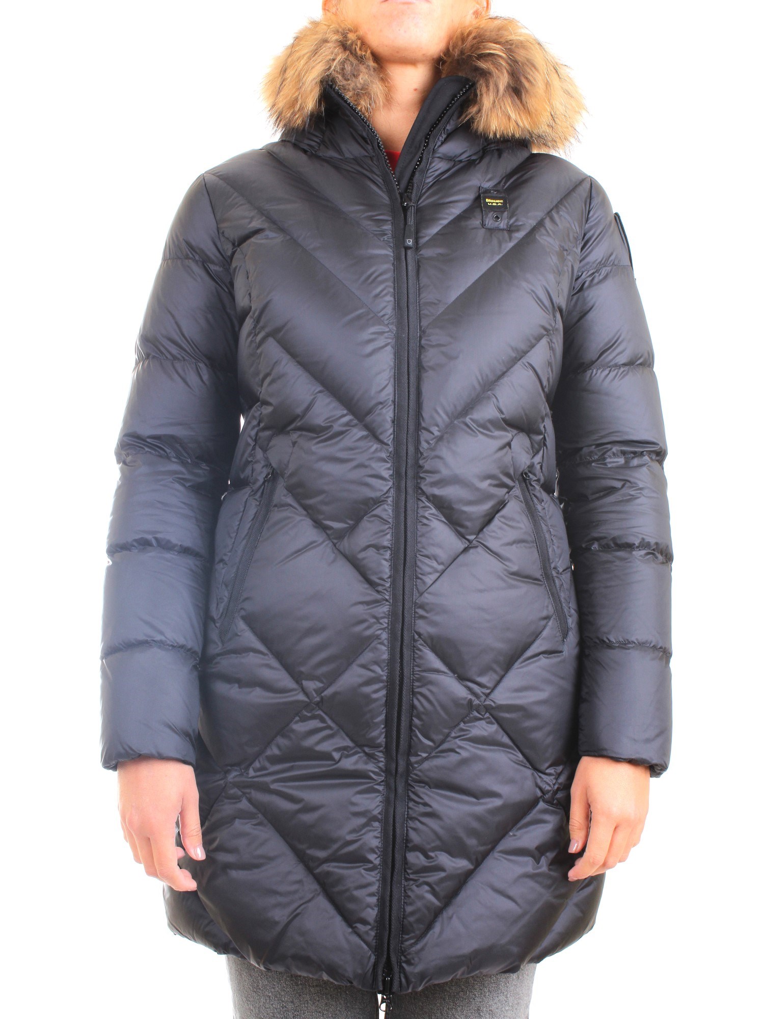Blauer 21WBLDK03043 004938 Black Clothing Woman Duvet Blauer 21WBLDK03043 004938 Black Clothing Woman Duvet