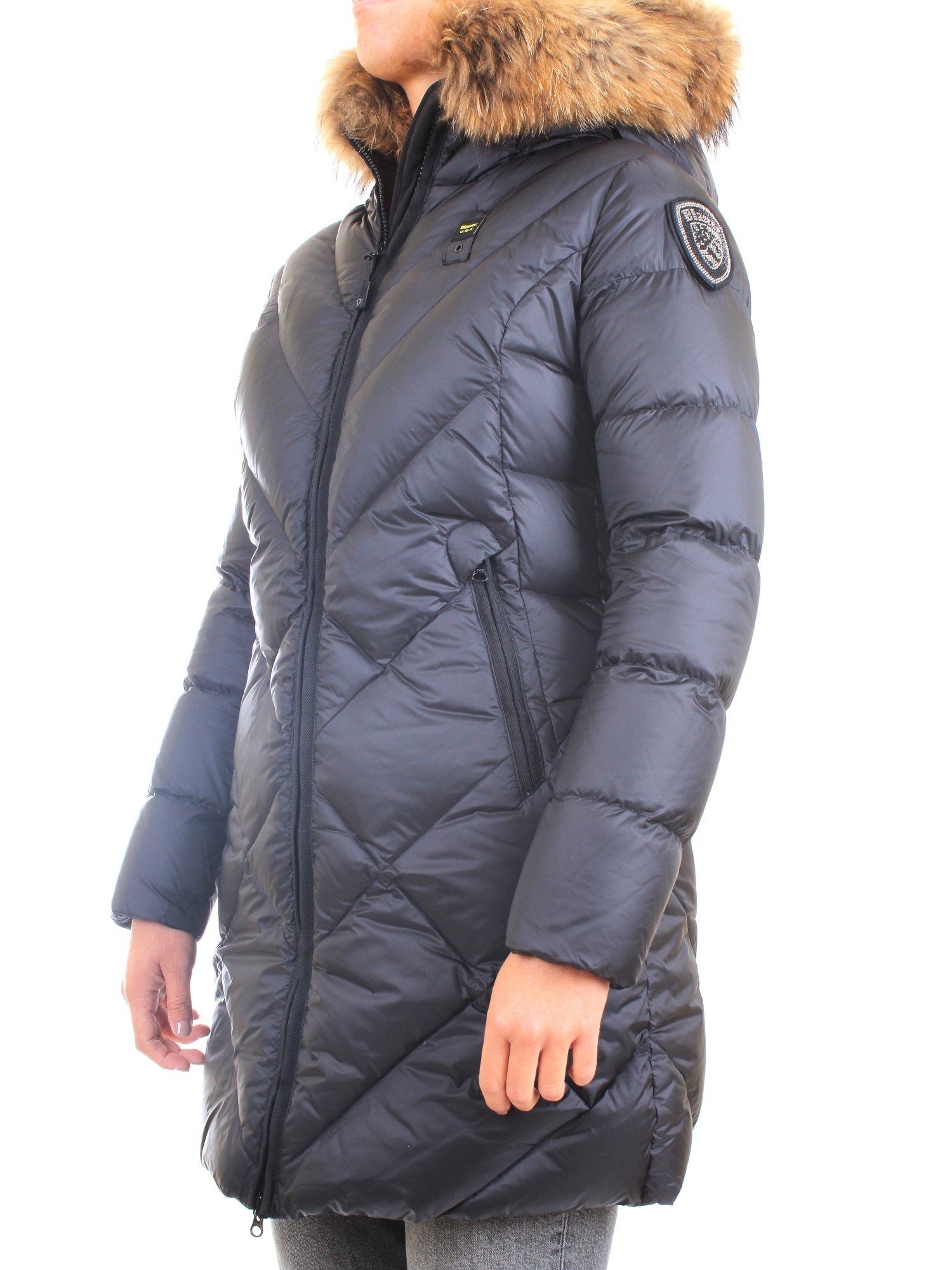 Blauer 21WBLDK03043 004938 Black Clothing Woman Duvet Blauer 21WBLDK03043 004938 Black Clothing Woman Duvet