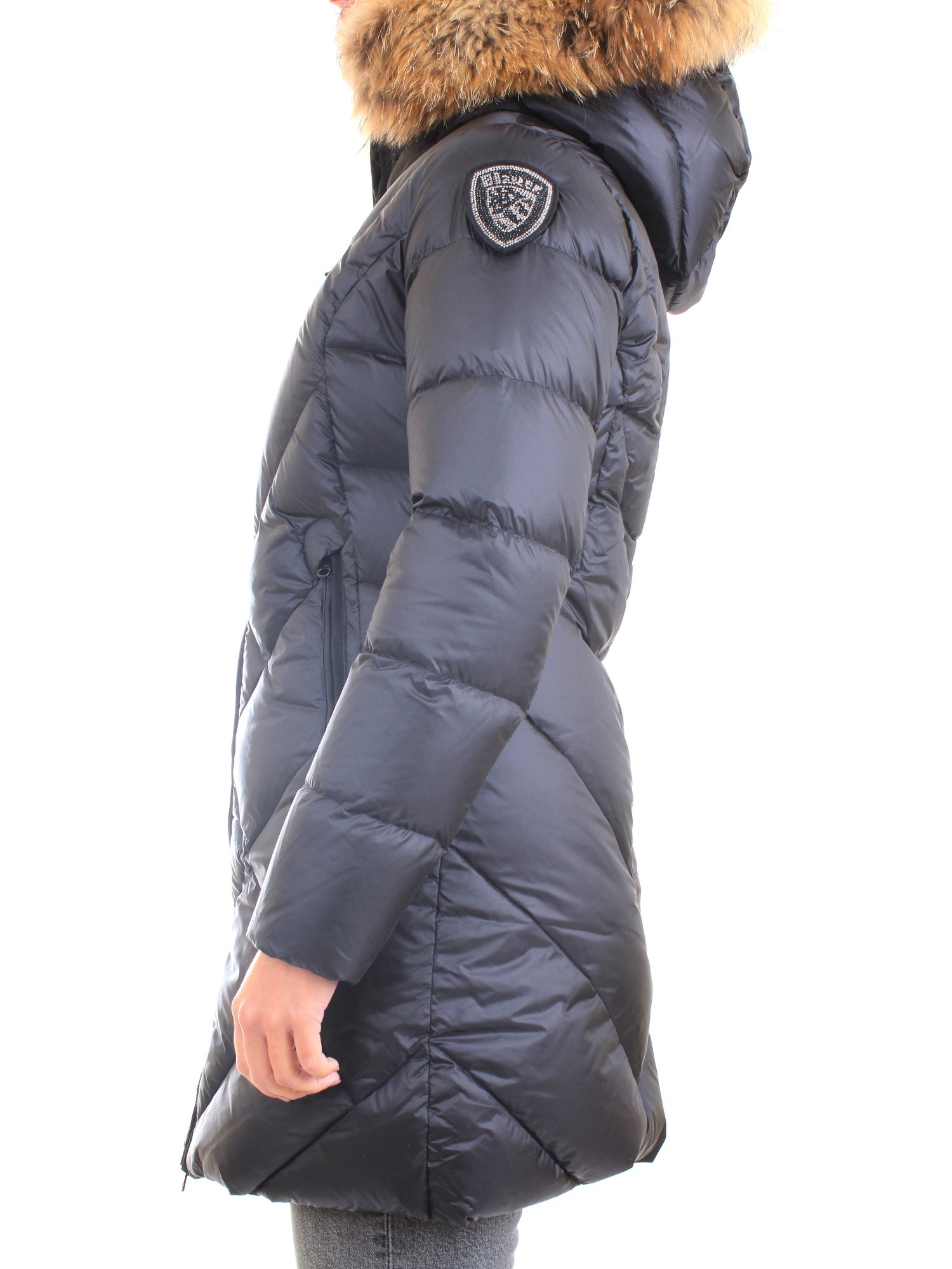 Blauer 21WBLDK03043 004938 Black Clothing Woman Duvet Blauer 21WBLDK03043 004938 Black Clothing Woman Duvet