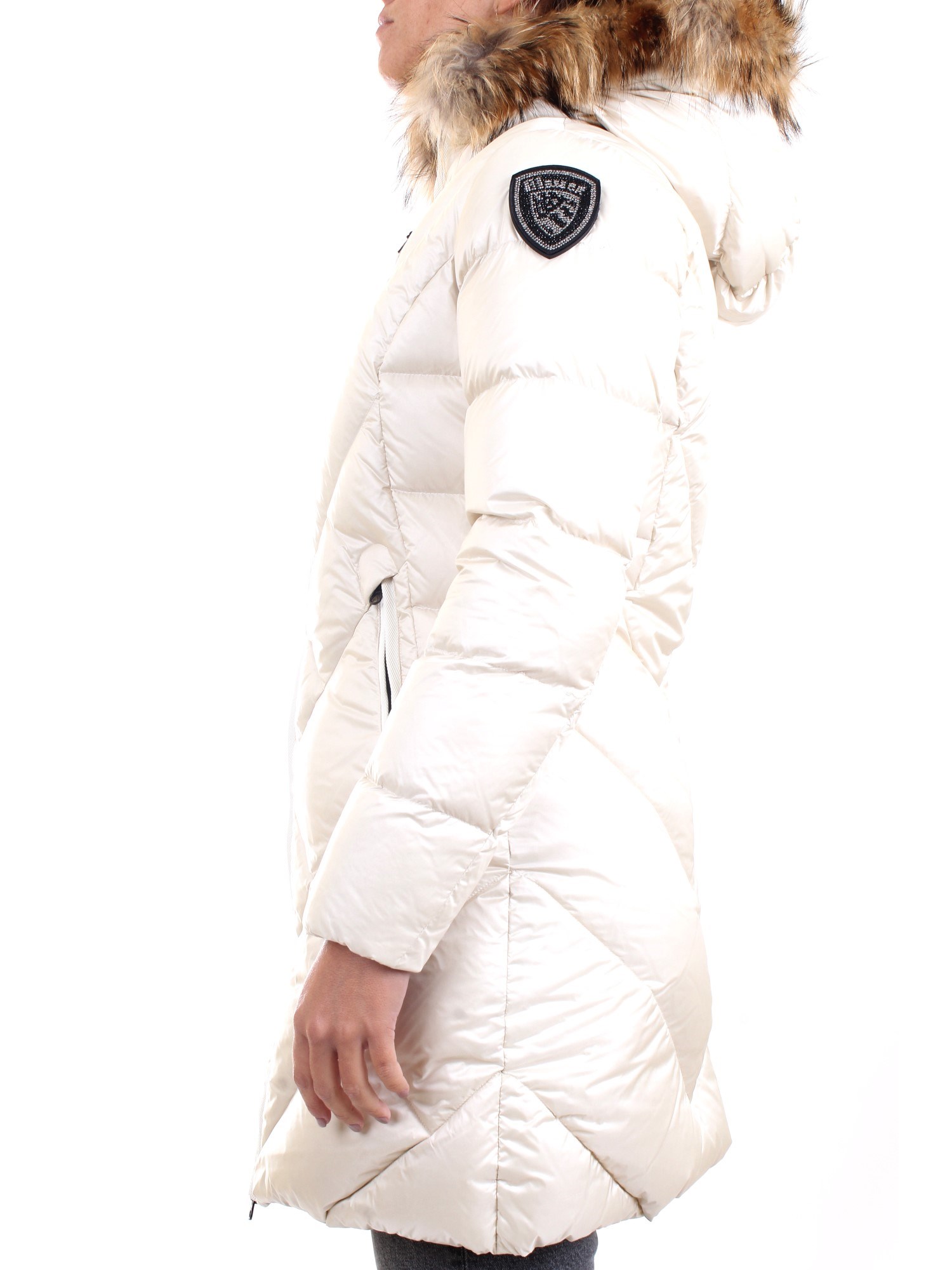 Blauer 21WBLDK03043 004938 White Clothing Woman Duvet Blauer 21WBLDK03043 004938 White Clothing Woman Duvet