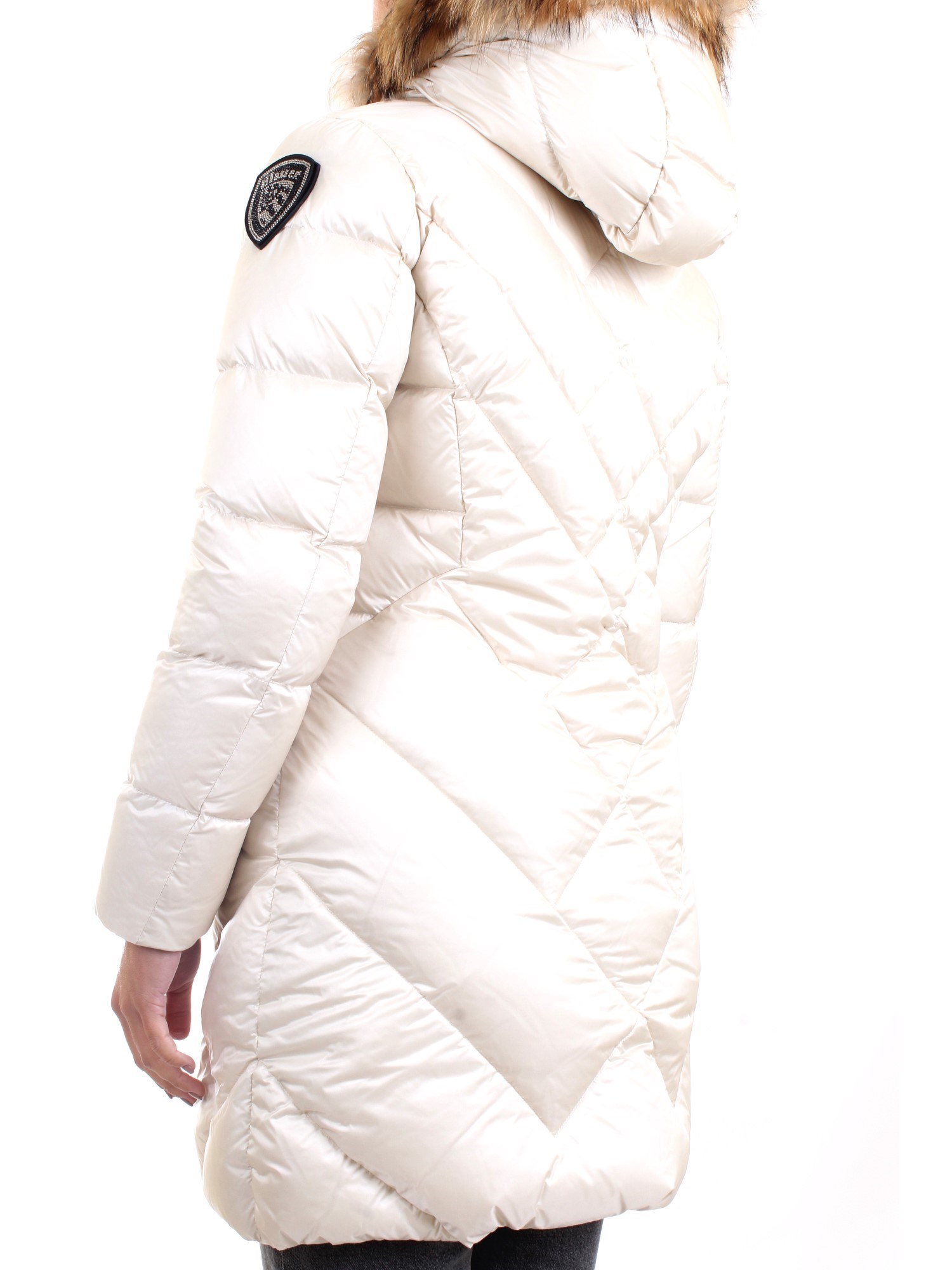 Blauer 21WBLDK03043 004938 White Clothing Woman Duvet Blauer 21WBLDK03043 004938 White Clothing Woman Duvet