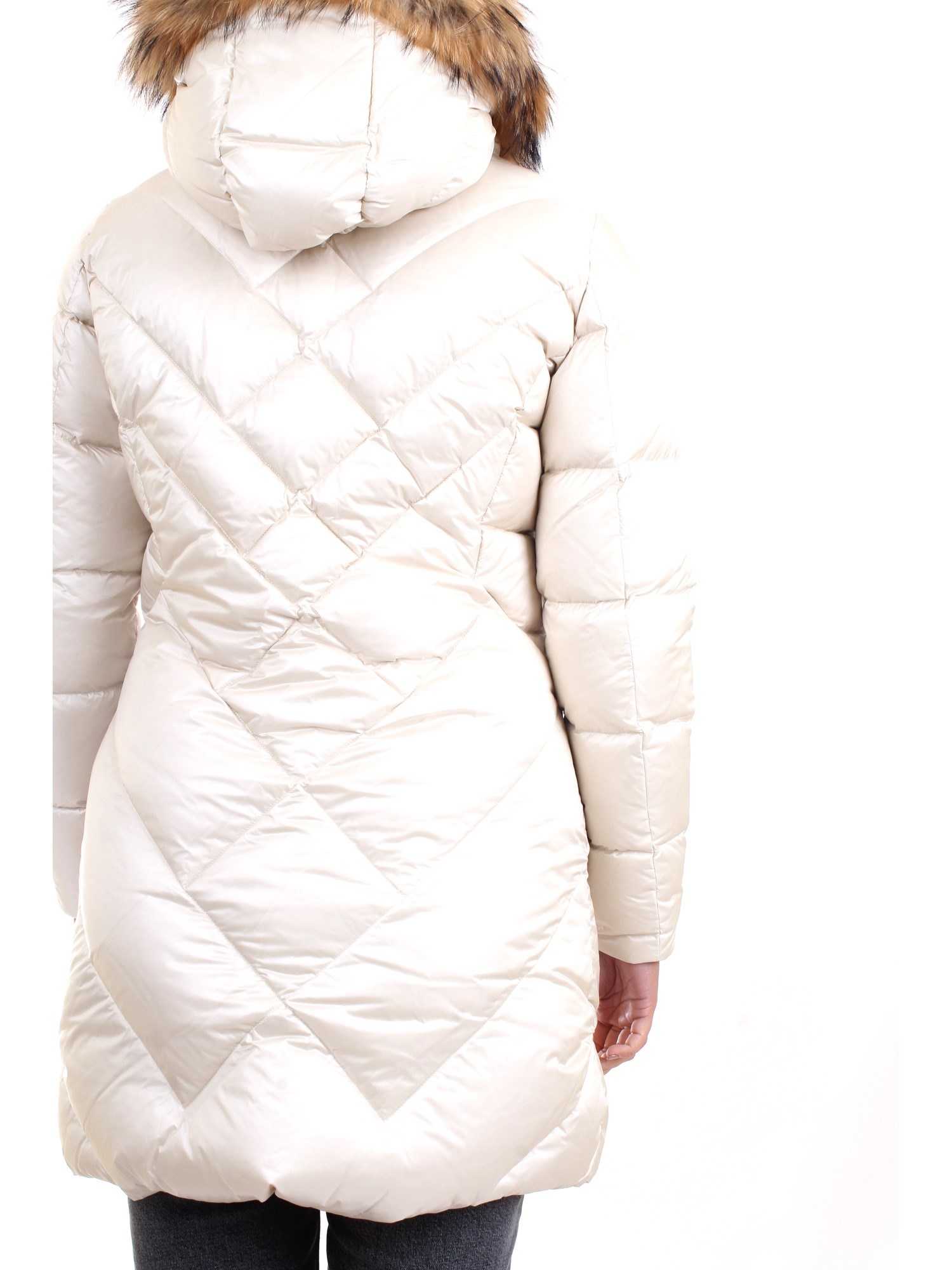 Blauer 21WBLDK03043 004938 White Clothing Woman Duvet Blauer 21WBLDK03043 004938 White Clothing Woman Duvet