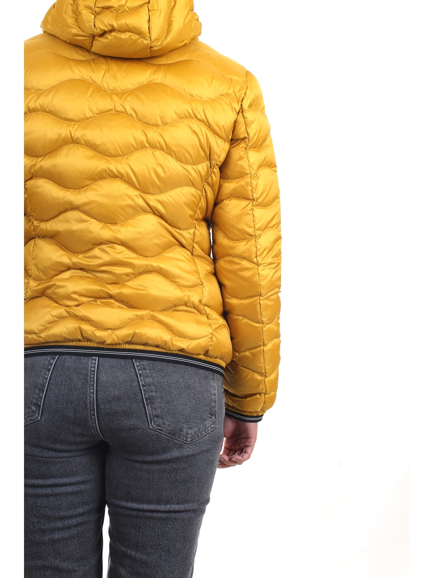 Blauer 21WBLDC03092 004938 Yellow Clothing Woman Duvet Blauer 21WBLDC03092 004938 Yellow Clothing Woman Duvet