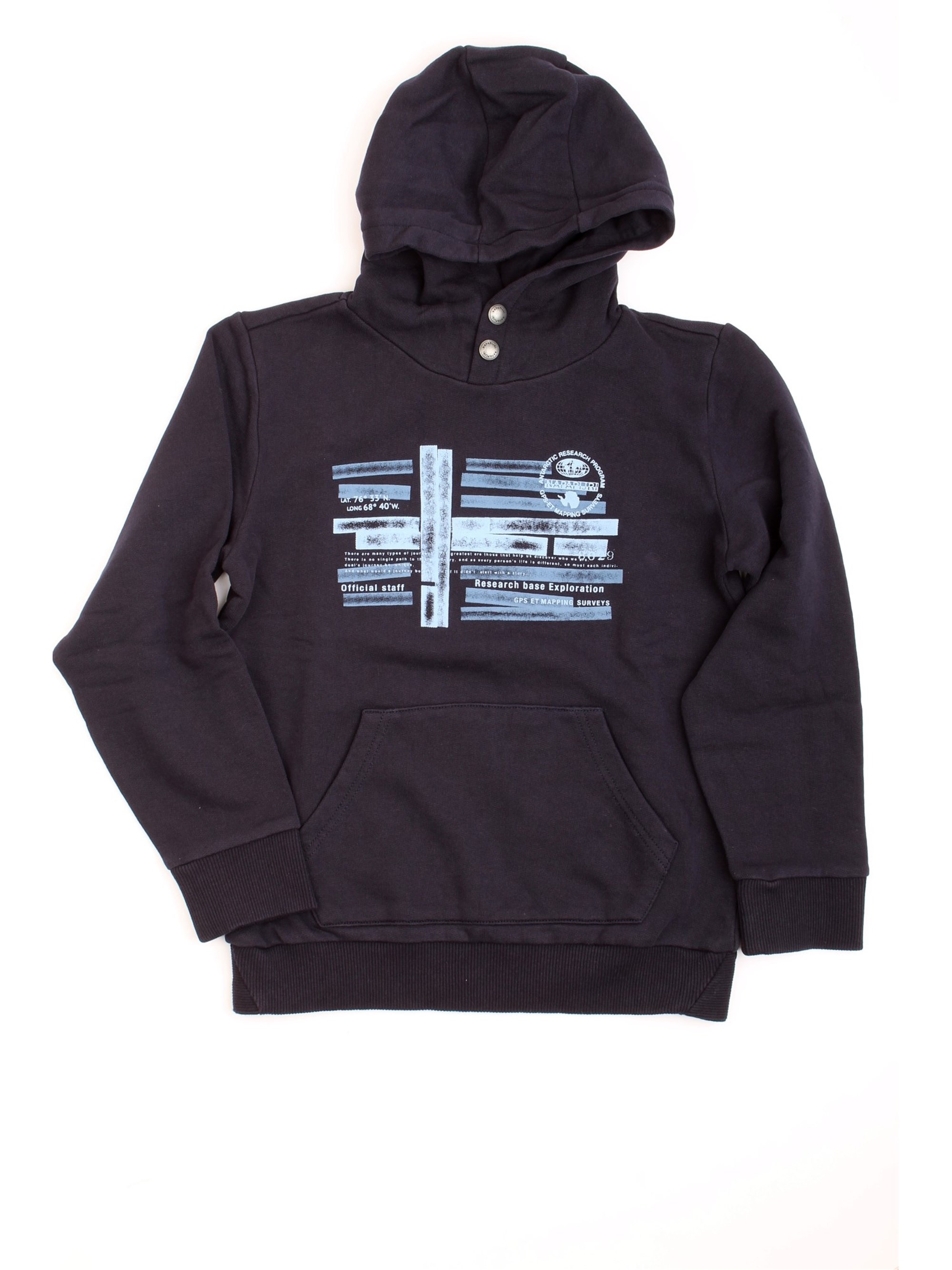 NAPAPIJRI NOYHUR Blue Clothing Child Sweater NAPAPIJRI NOYHUR Blue Clothing Child Sweater