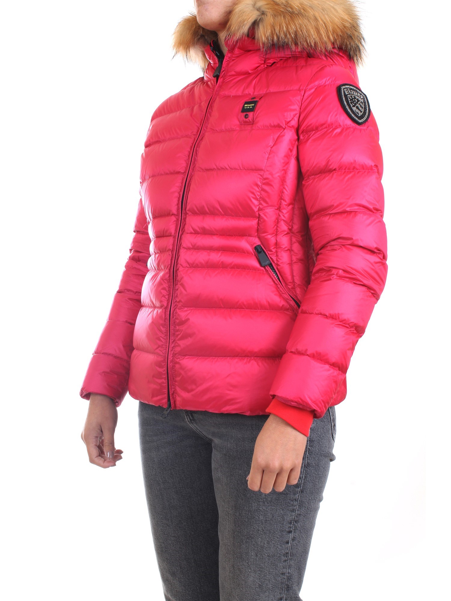 Blauer 21WBLDC03113 004938 Red Clothing Woman Duvet Blauer 21WBLDC03113 004938 Red Clothing Woman Duvet